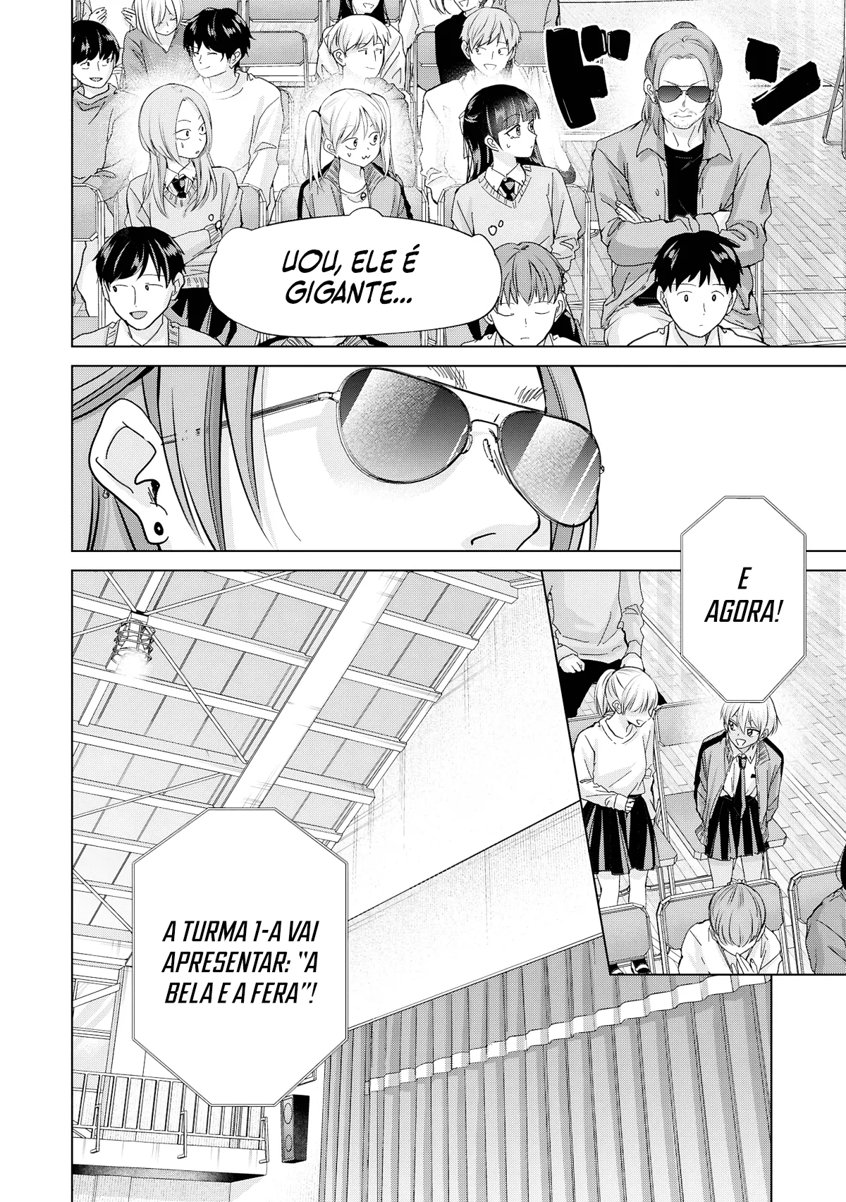 Kusunoki Fracassou em Estrear no Ensino Médio Capitulo 40 Pagina 23