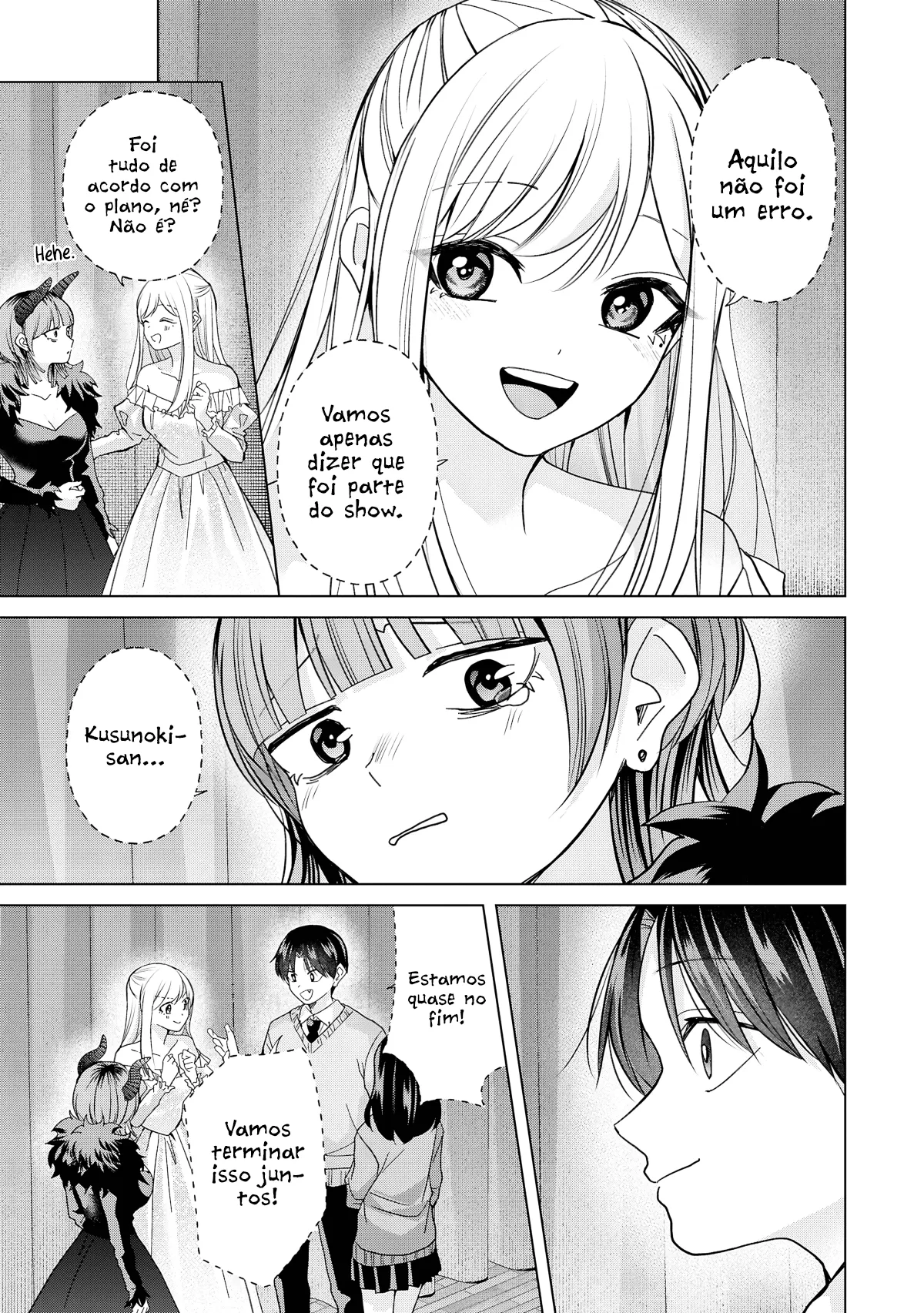 Kusunoki Fracassou em Estrear no Ensino Médio Capitulo 41 Pagina 8