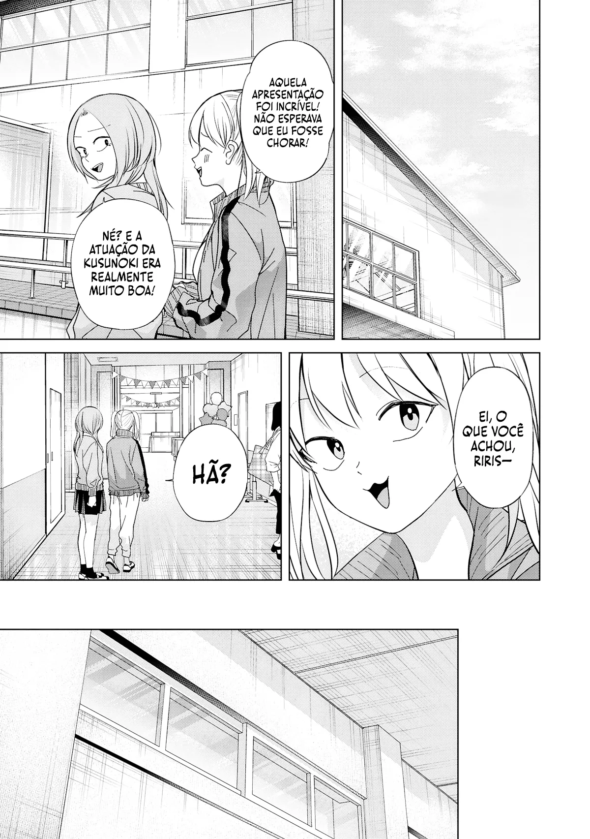 Kusunoki Fracassou em Estrear no Ensino Médio Capitulo 41 Pagina 10