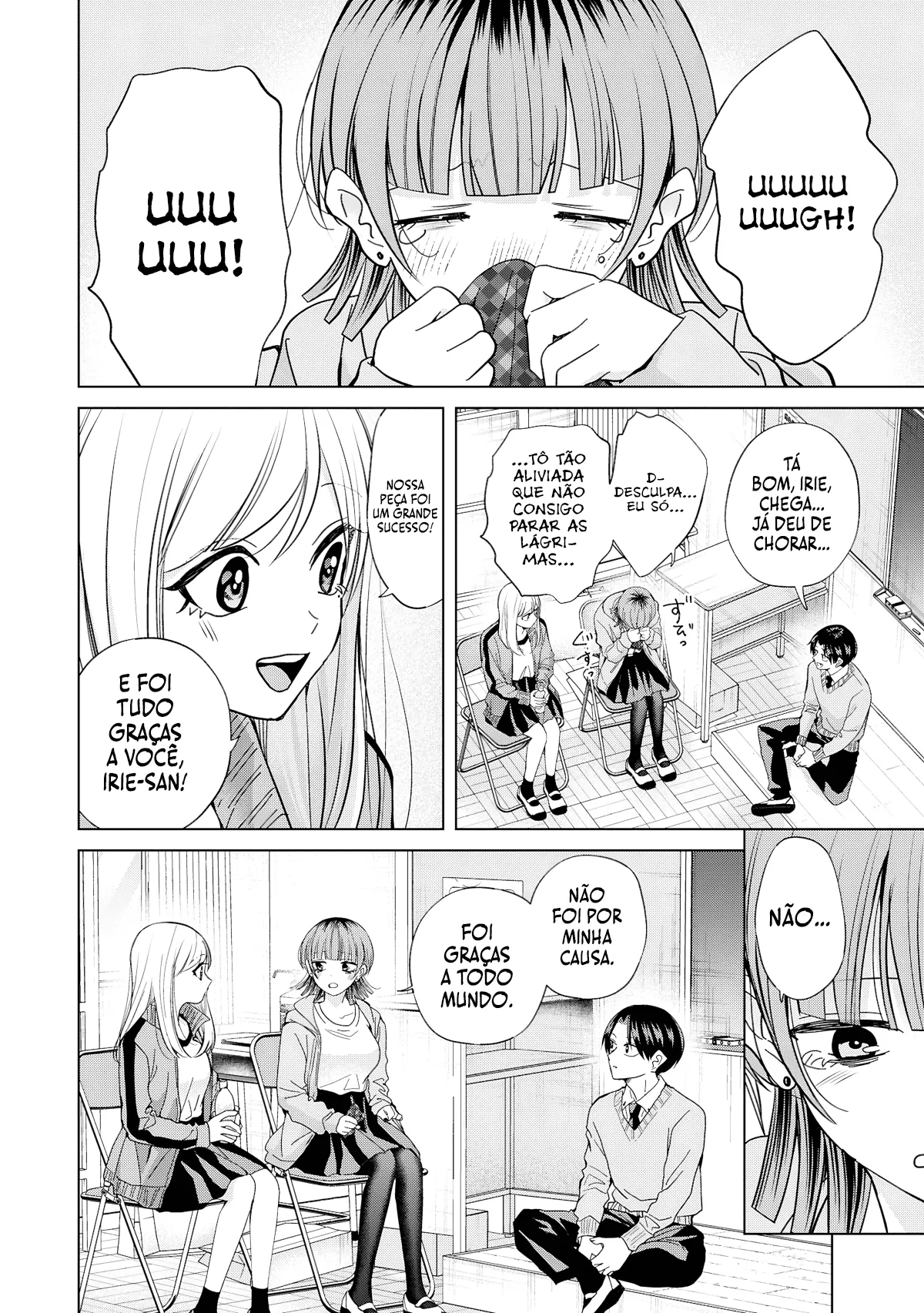 Kusunoki Fracassou em Estrear no Ensino Médio Capitulo 41 Pagina 11