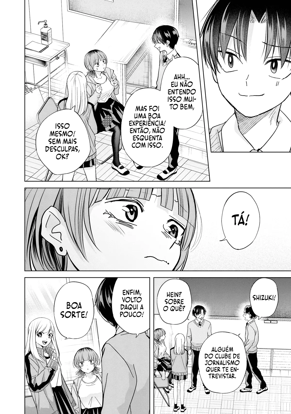 Kusunoki Fracassou em Estrear no Ensino Médio Capitulo 41 Pagina 13