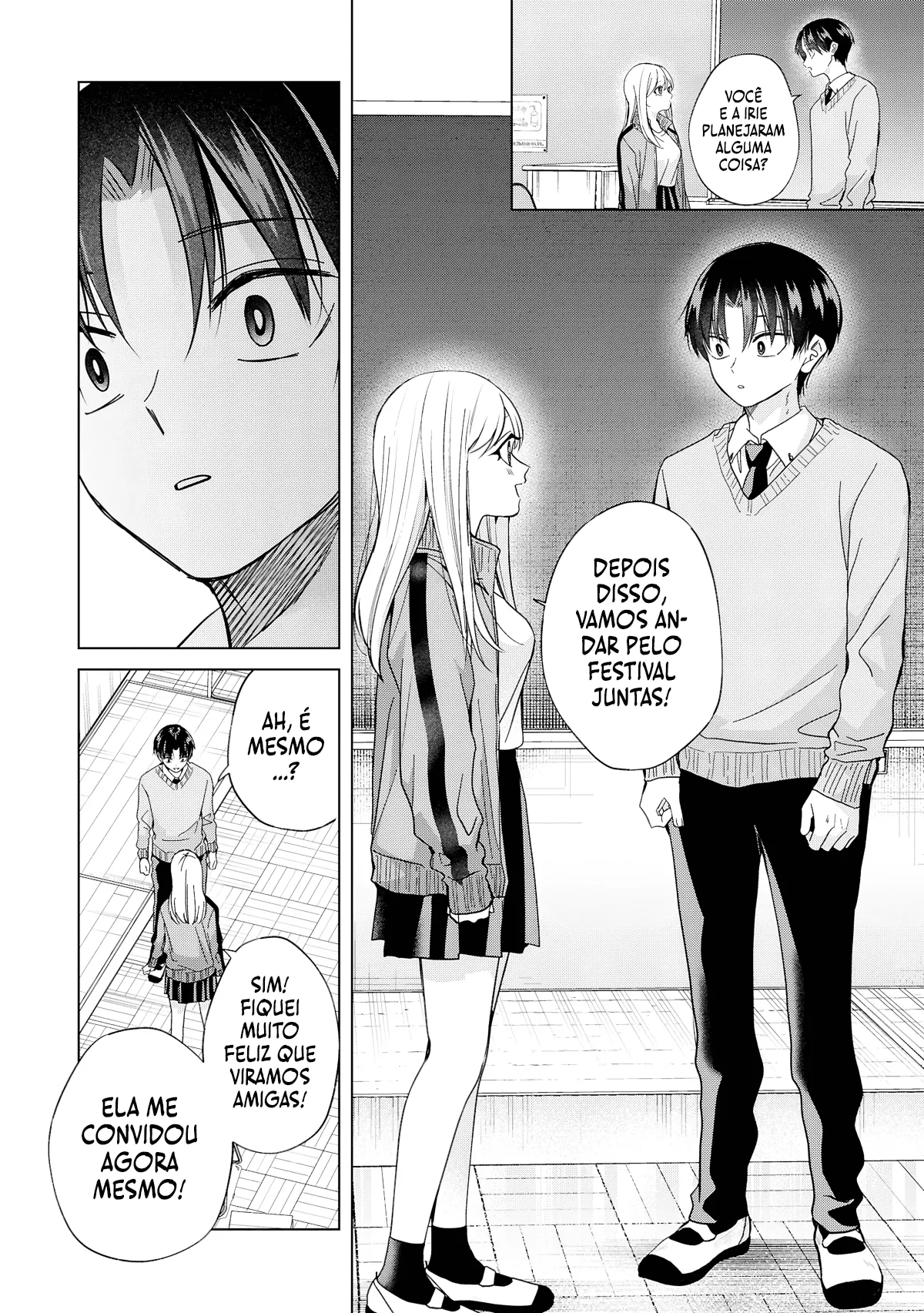 Kusunoki Fracassou em Estrear no Ensino Médio Capitulo 41 Pagina 17