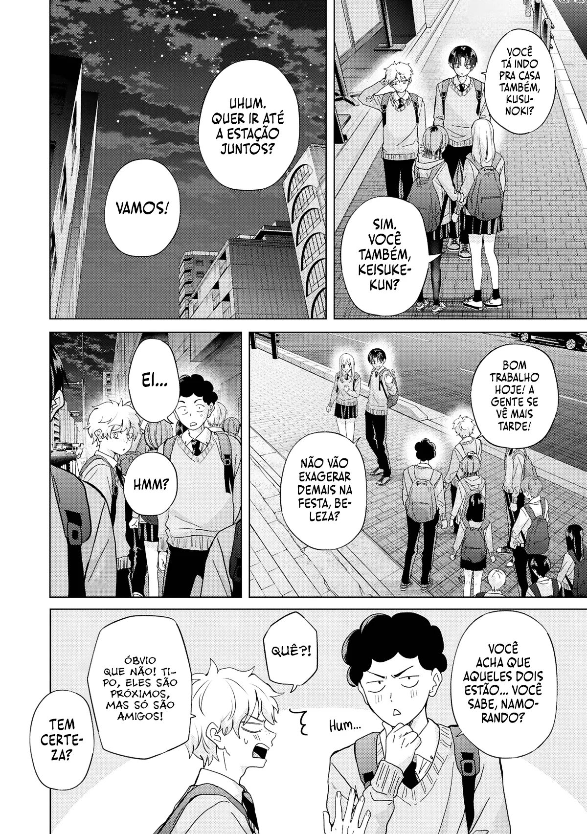 Kusunoki Fracassou em Estrear no Ensino Médio Capitulo 41 Pagina 25