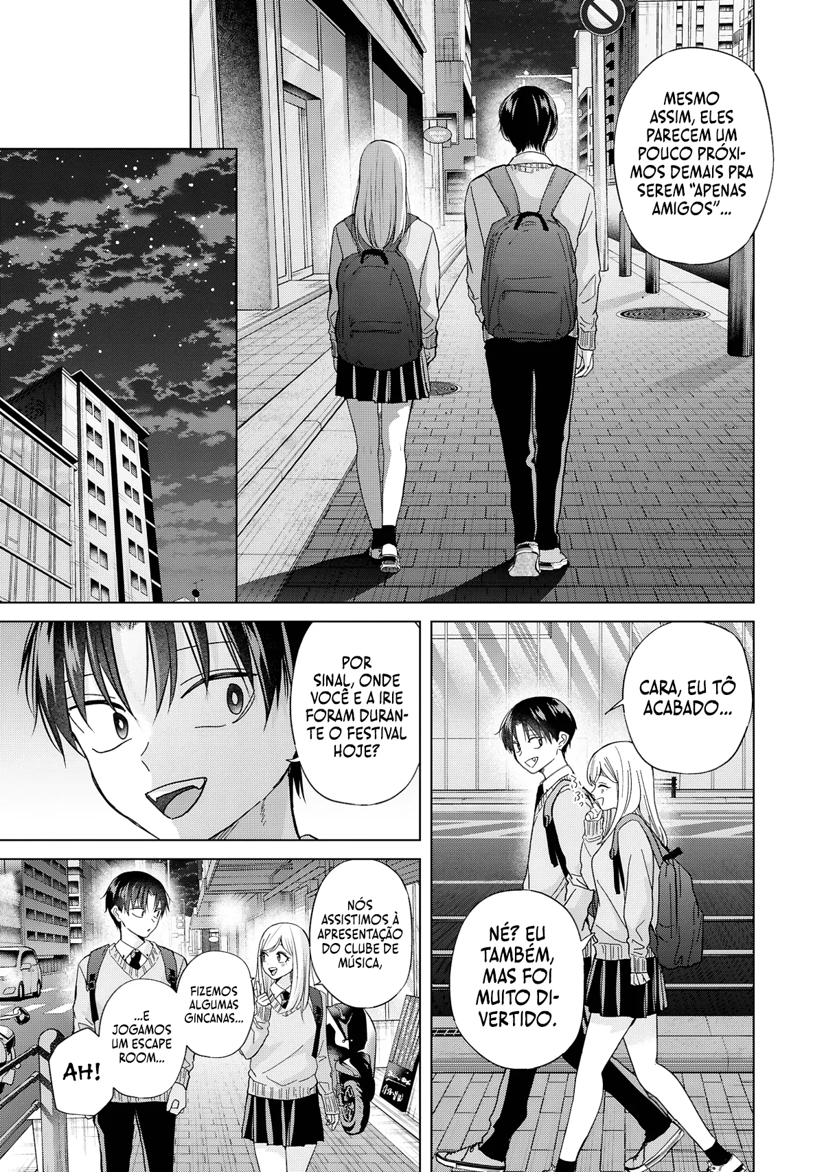 Kusunoki Fracassou em Estrear no Ensino Médio Capitulo 41 Pagina 26