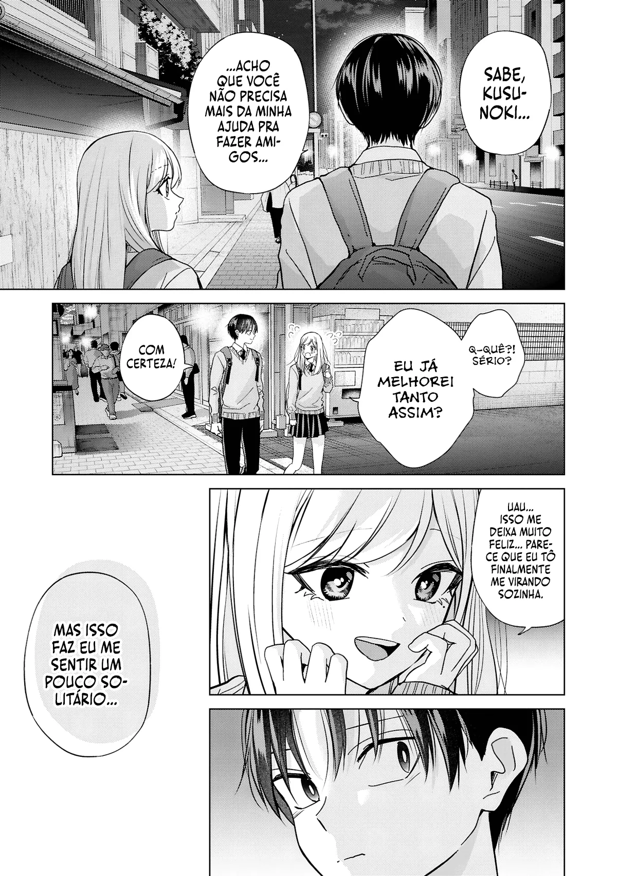 Kusunoki Fracassou em Estrear no Ensino Médio Capitulo 41 Pagina 28