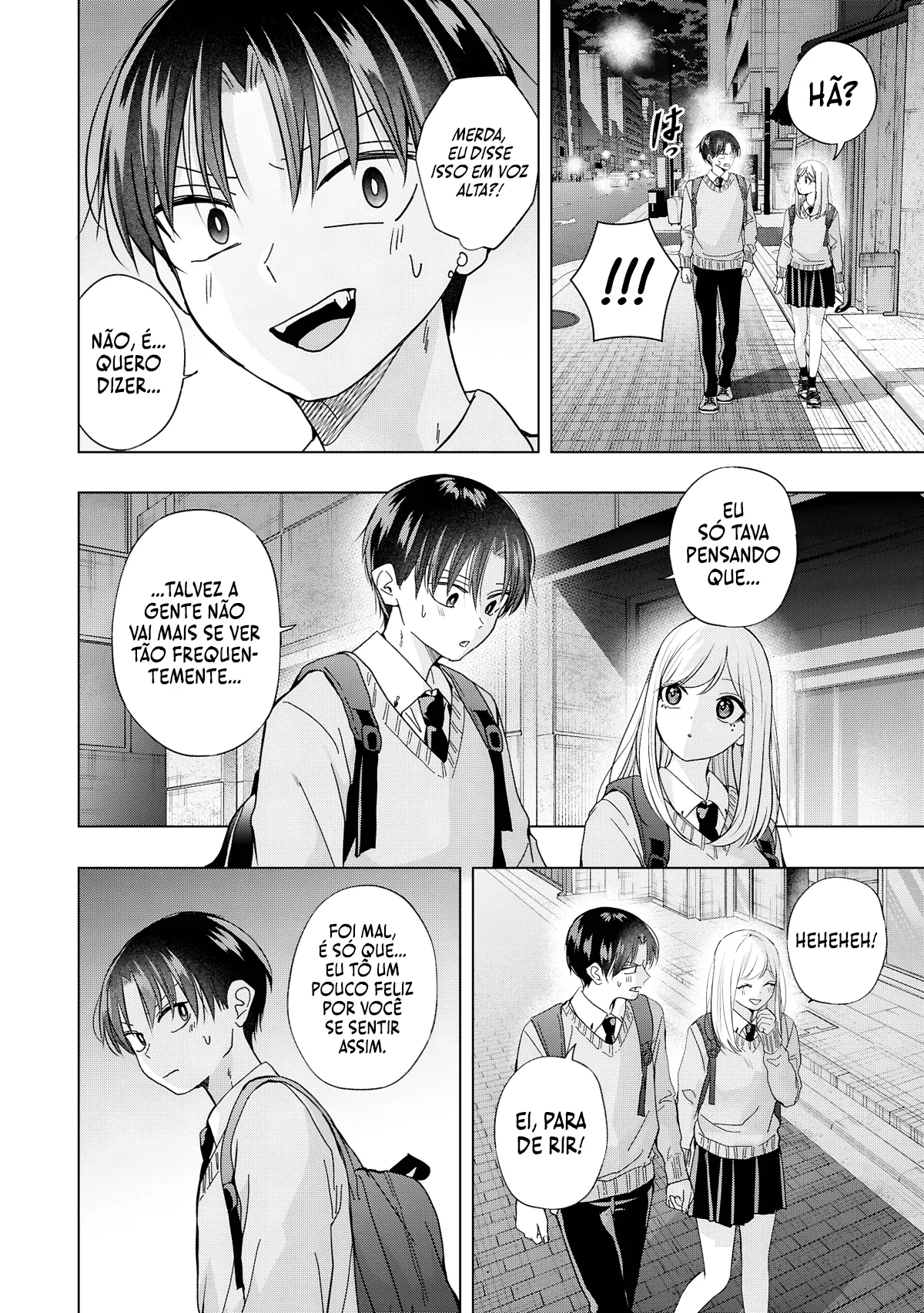 Kusunoki Fracassou em Estrear no Ensino Médio Capitulo 41 Pagina 29