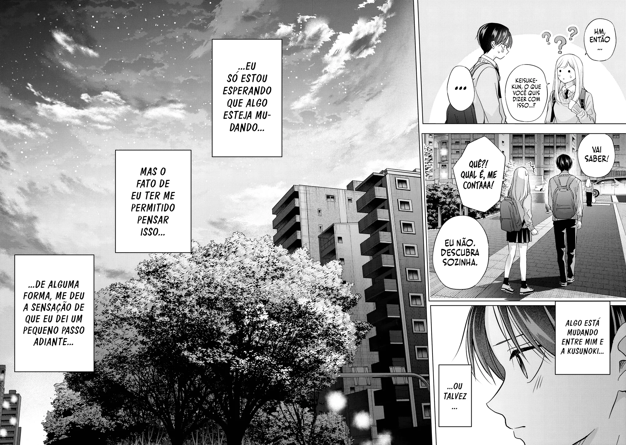 Kusunoki Fracassou em Estrear no Ensino Médio Capitulo 41 Pagina 35