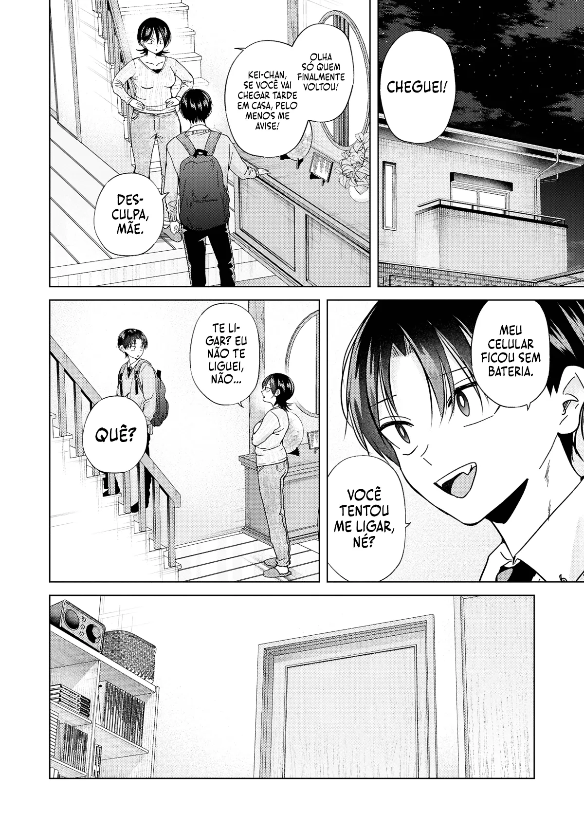 Kusunoki Fracassou em Estrear no Ensino Médio Capitulo 42 Pagina 3