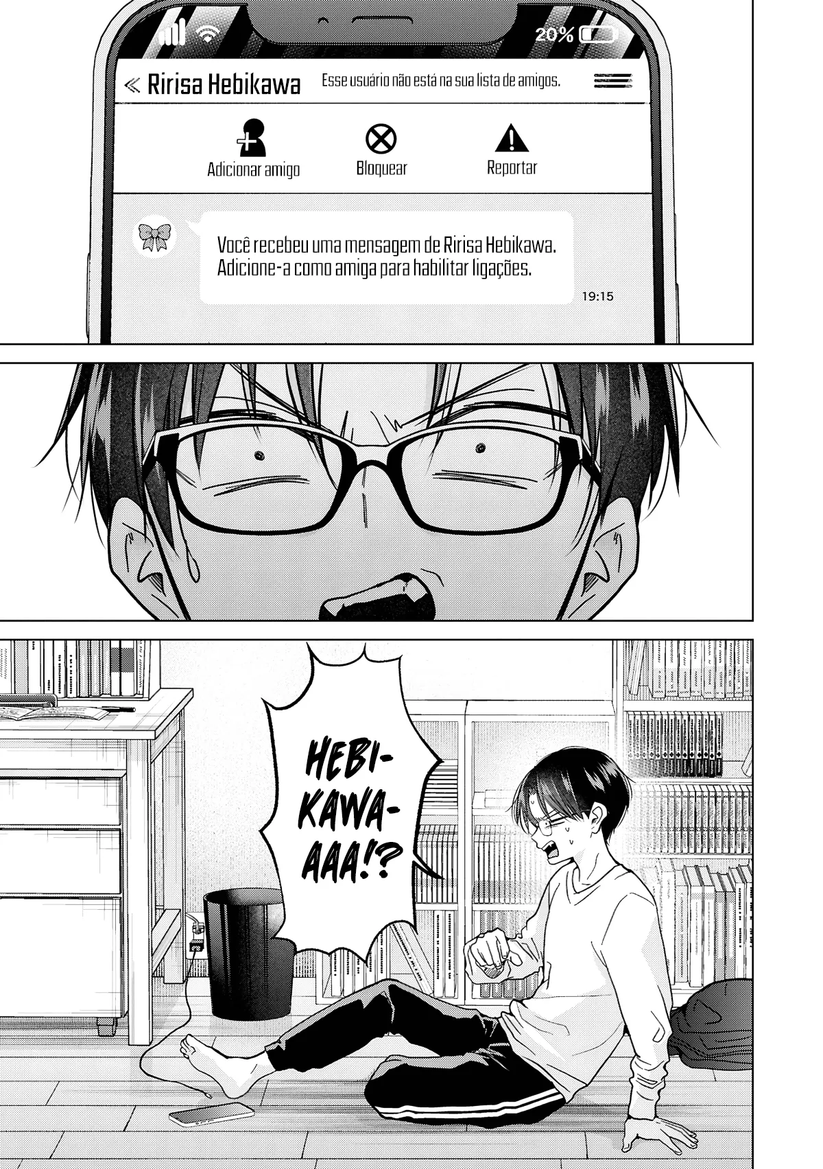 Kusunoki Fracassou em Estrear no Ensino Médio Capitulo 42 Pagina 4