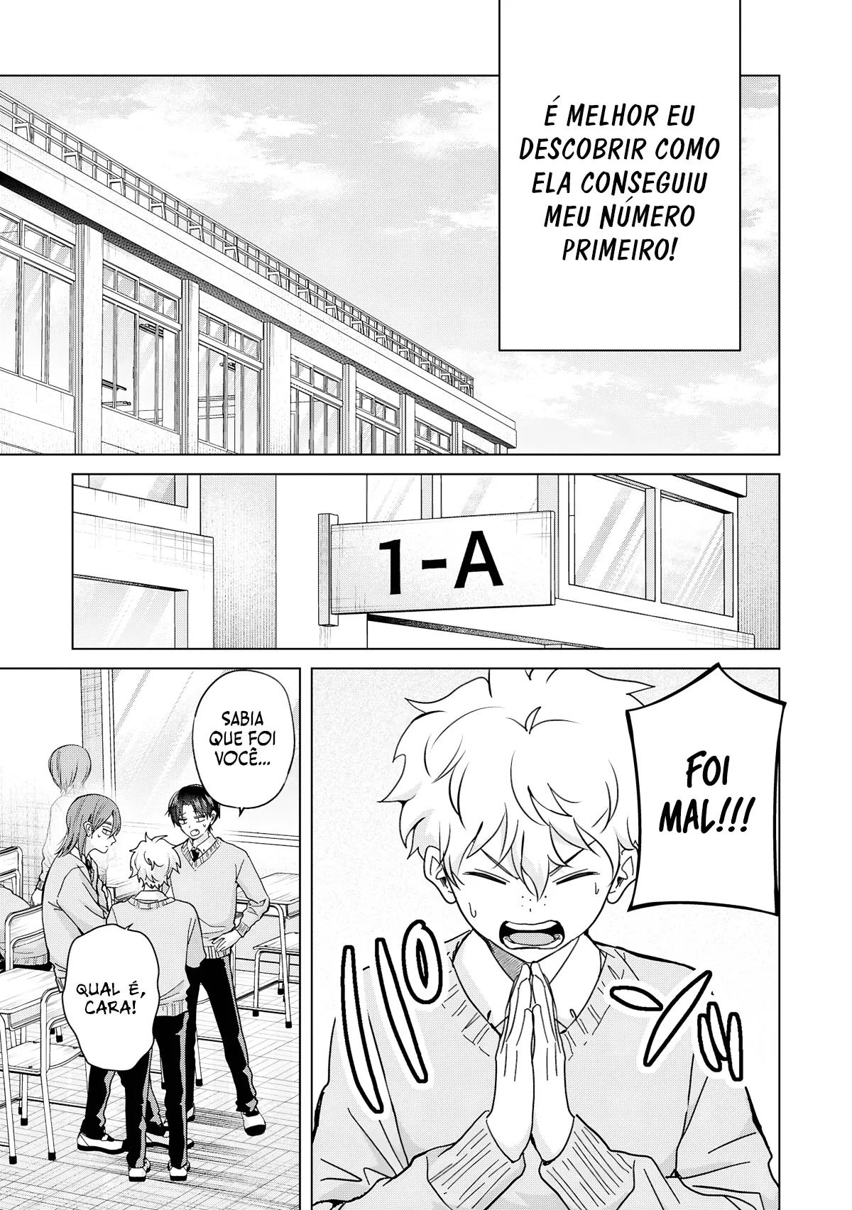 Kusunoki Fracassou em Estrear no Ensino Médio Capitulo 42 Pagina 6