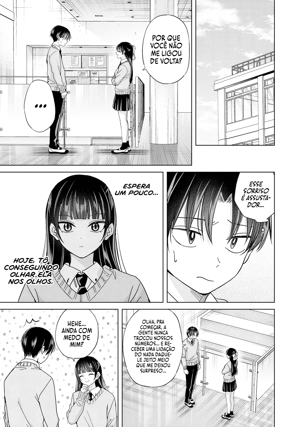 Kusunoki Fracassou em Estrear no Ensino Médio Capitulo 42 Pagina 10