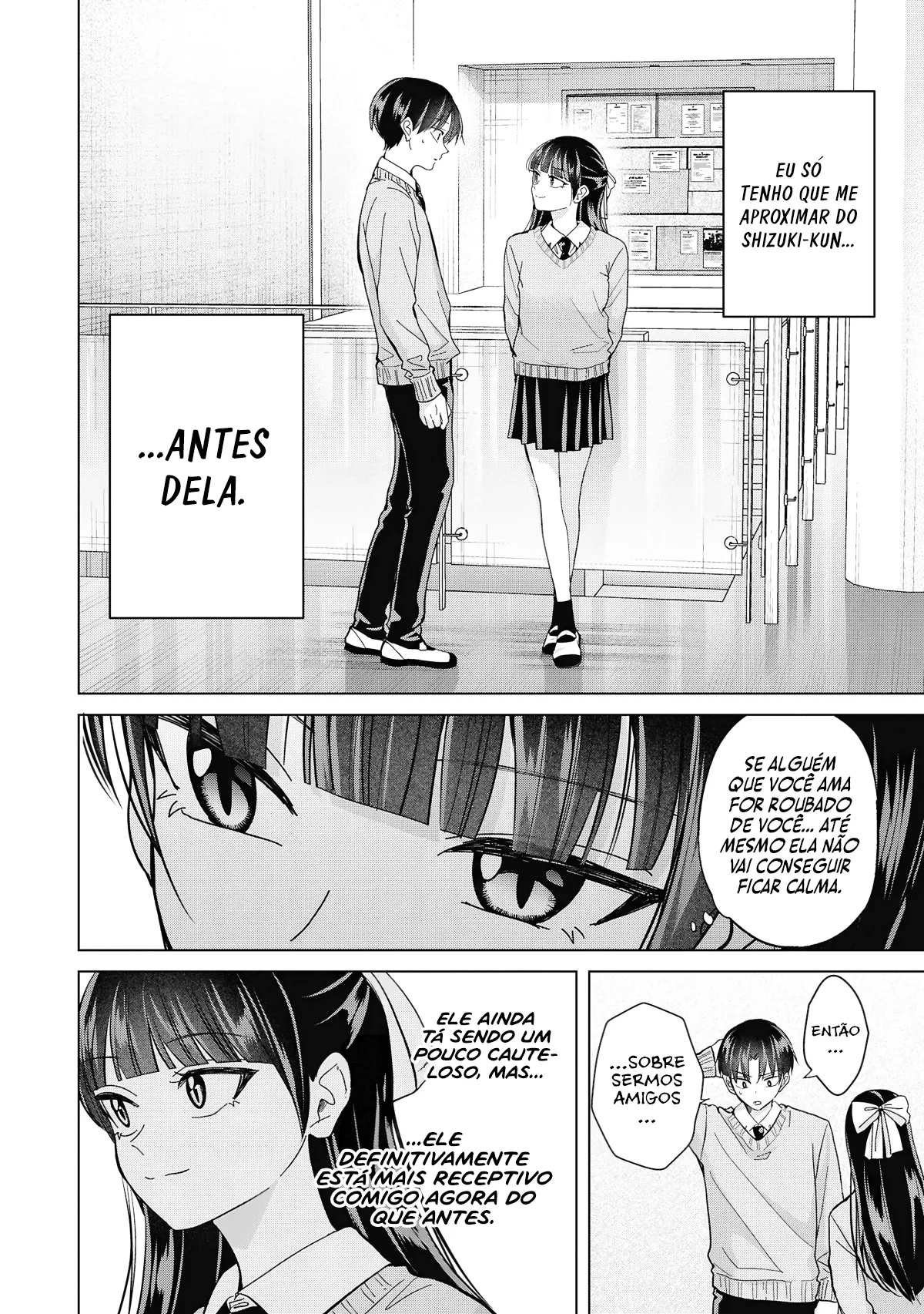 Kusunoki Fracassou em Estrear no Ensino Médio Capitulo 42 Pagina 13