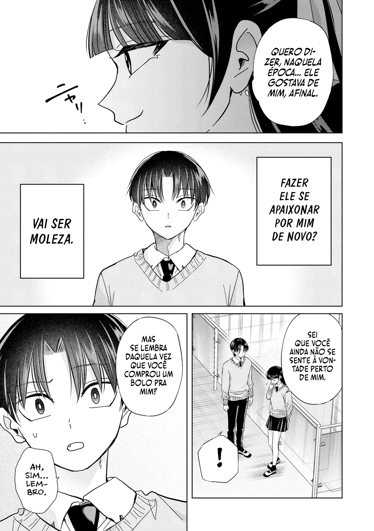 Kusunoki Fracassou em Estrear no Ensino Médio Capitulo 42 Pagina 14