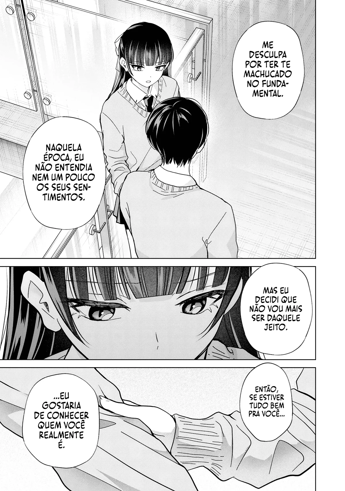 Kusunoki Fracassou em Estrear no Ensino Médio Capitulo 42 Pagina 16