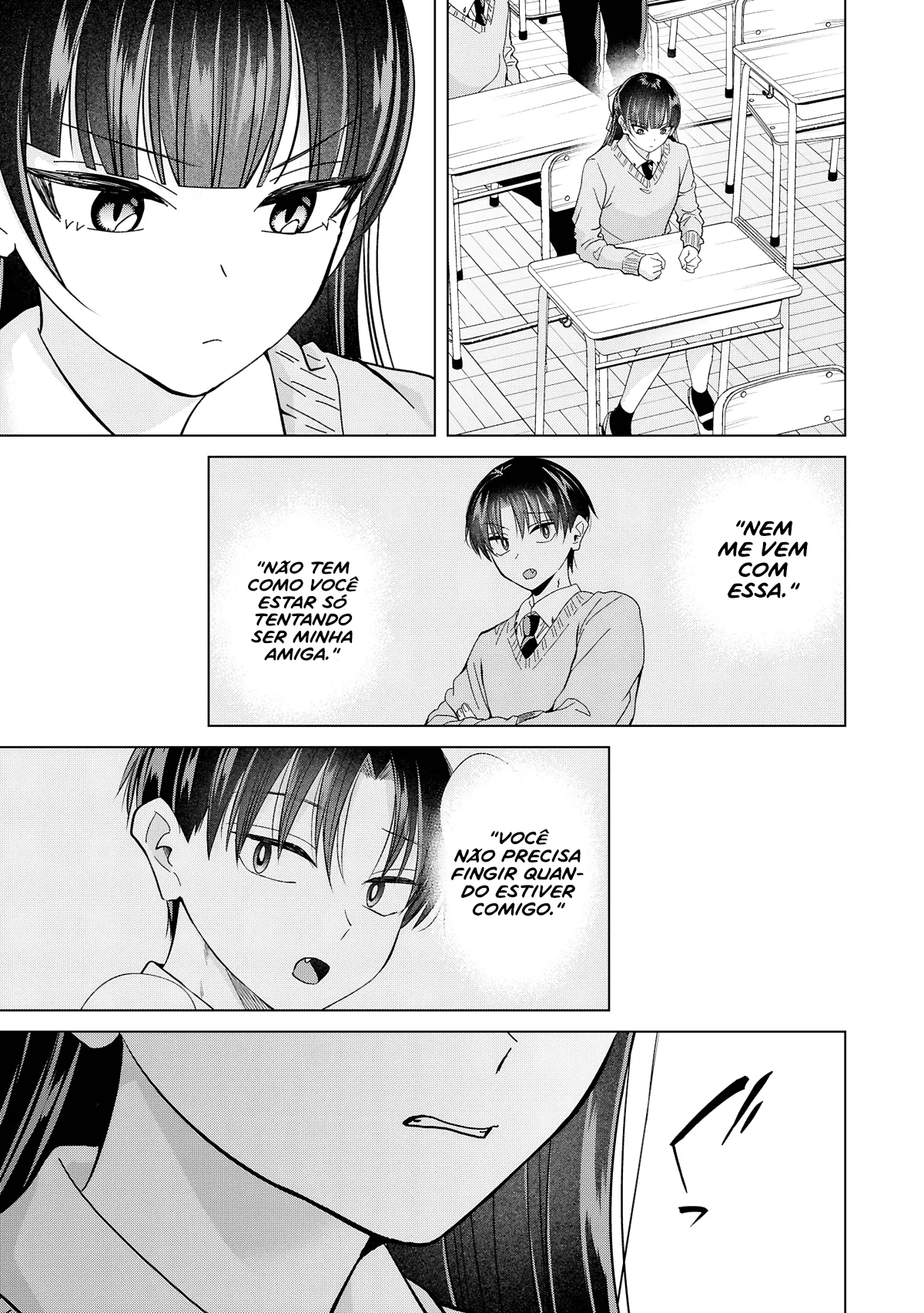 Kusunoki Fracassou em Estrear no Ensino Médio Capitulo 42 Pagina 24