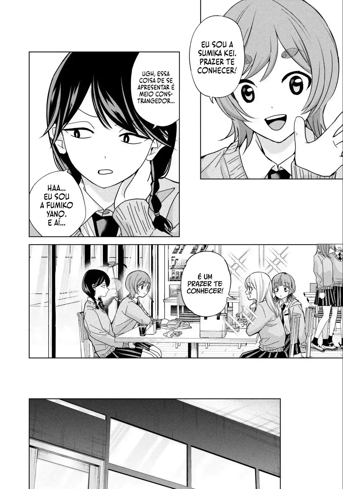 Kusunoki Fracassou em Estrear no Ensino Médio Capitulo 43 Pagina 5