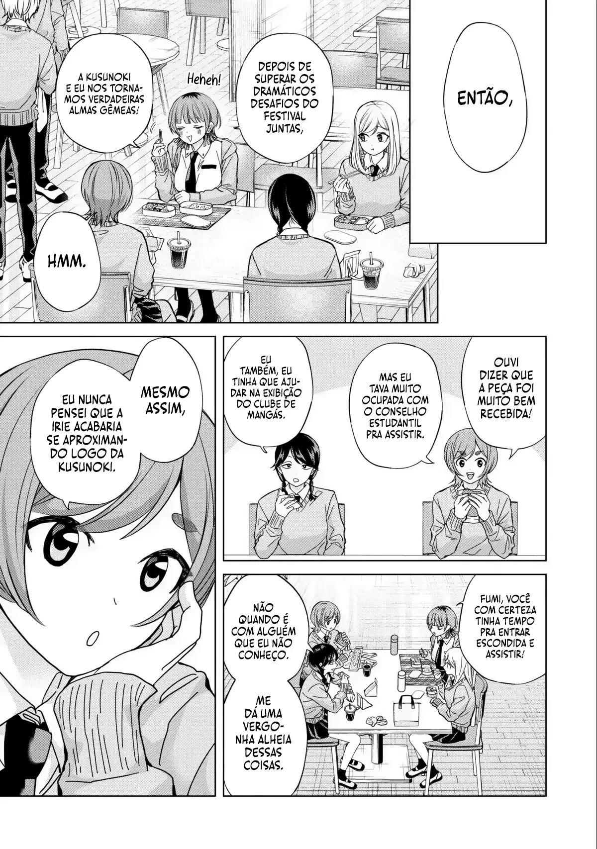 Kusunoki Fracassou em Estrear no Ensino Médio Capitulo 43 Pagina 6