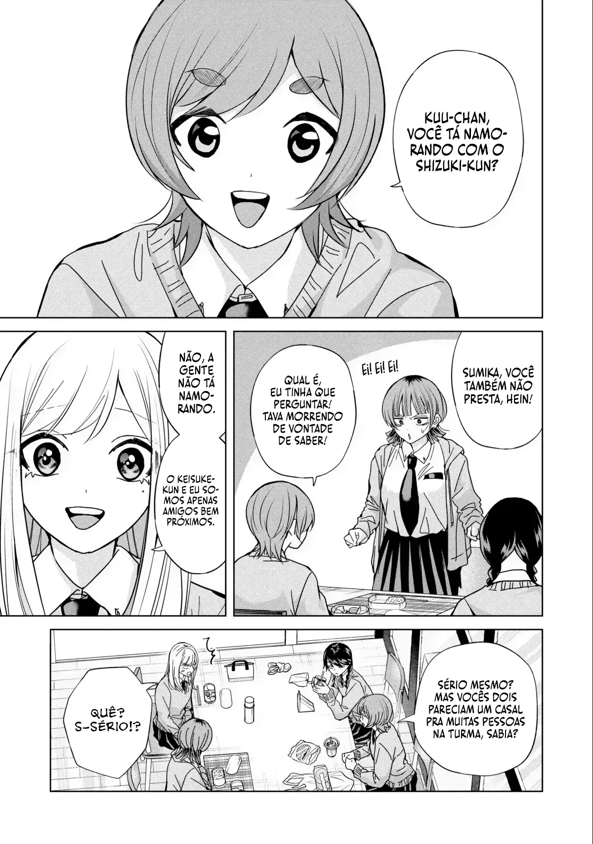 Kusunoki Fracassou em Estrear no Ensino Médio Capitulo 43 Pagina 14