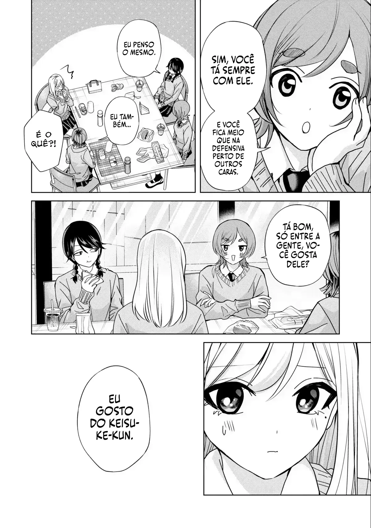 Kusunoki Fracassou em Estrear no Ensino Médio Capitulo 43 Pagina 15