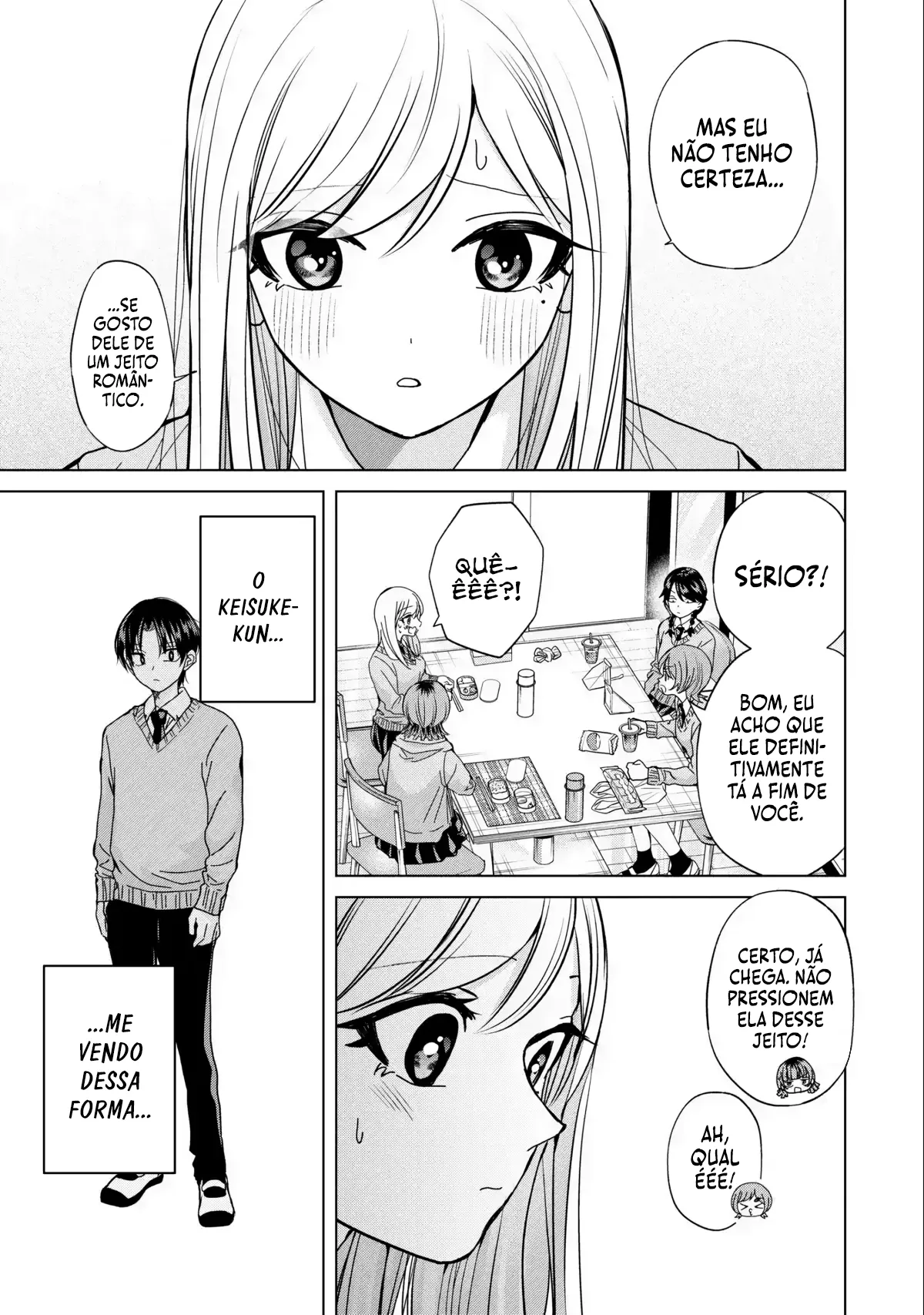 Kusunoki Fracassou em Estrear no Ensino Médio Capitulo 43 Pagina 16