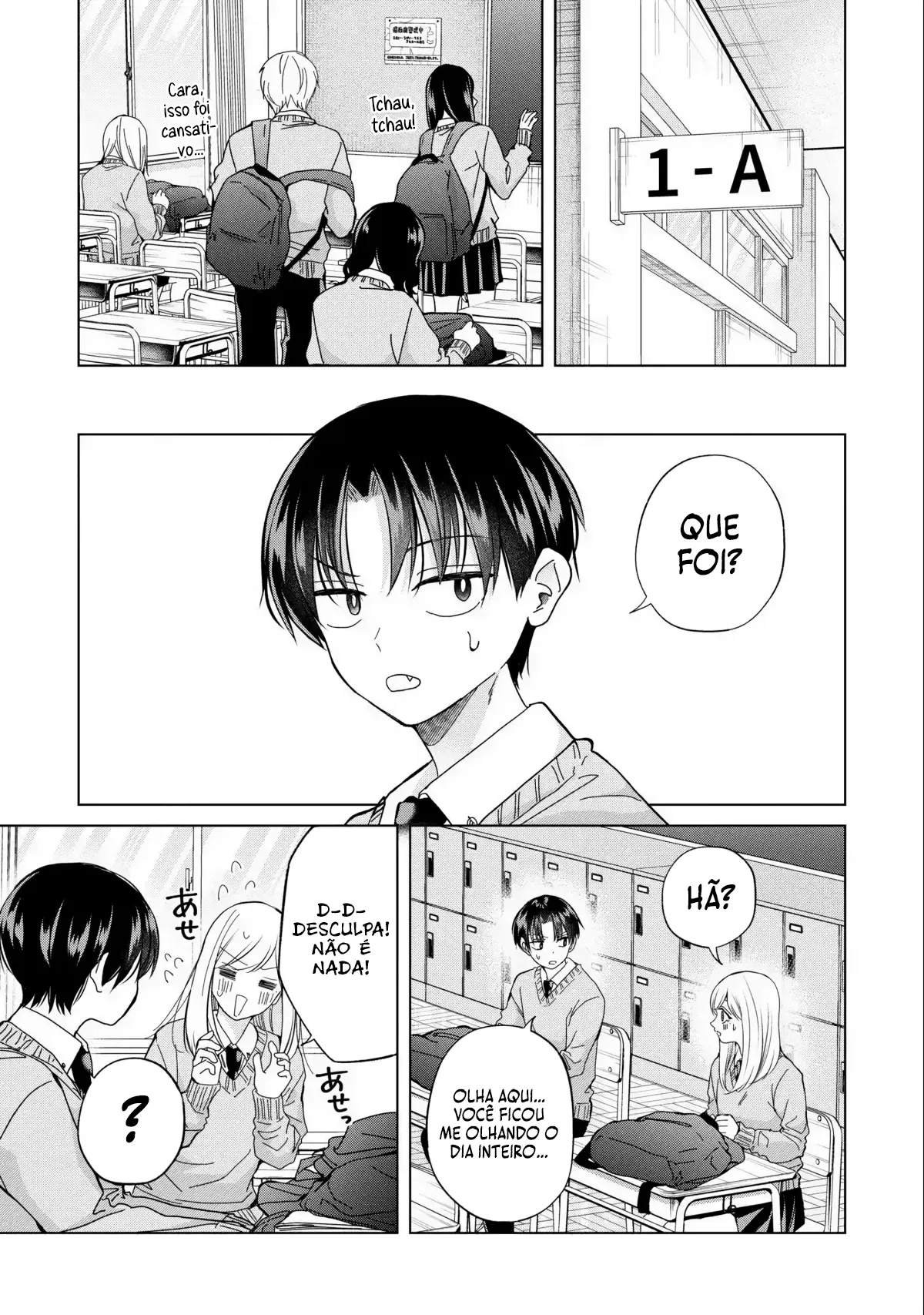 Kusunoki Fracassou em Estrear no Ensino Médio Capitulo 43 Pagina 18