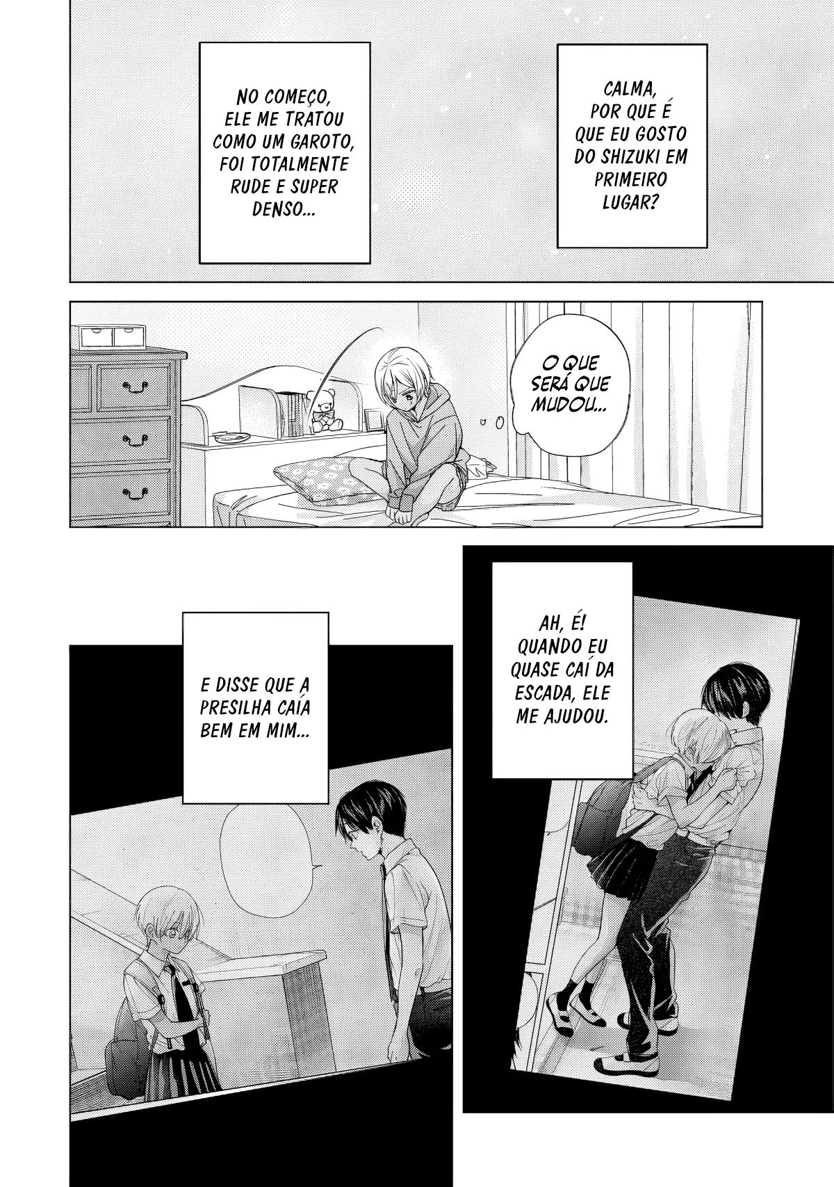 Kusunoki Fracassou em Estrear no Ensino Médio Capitulo 44 Pagina 9