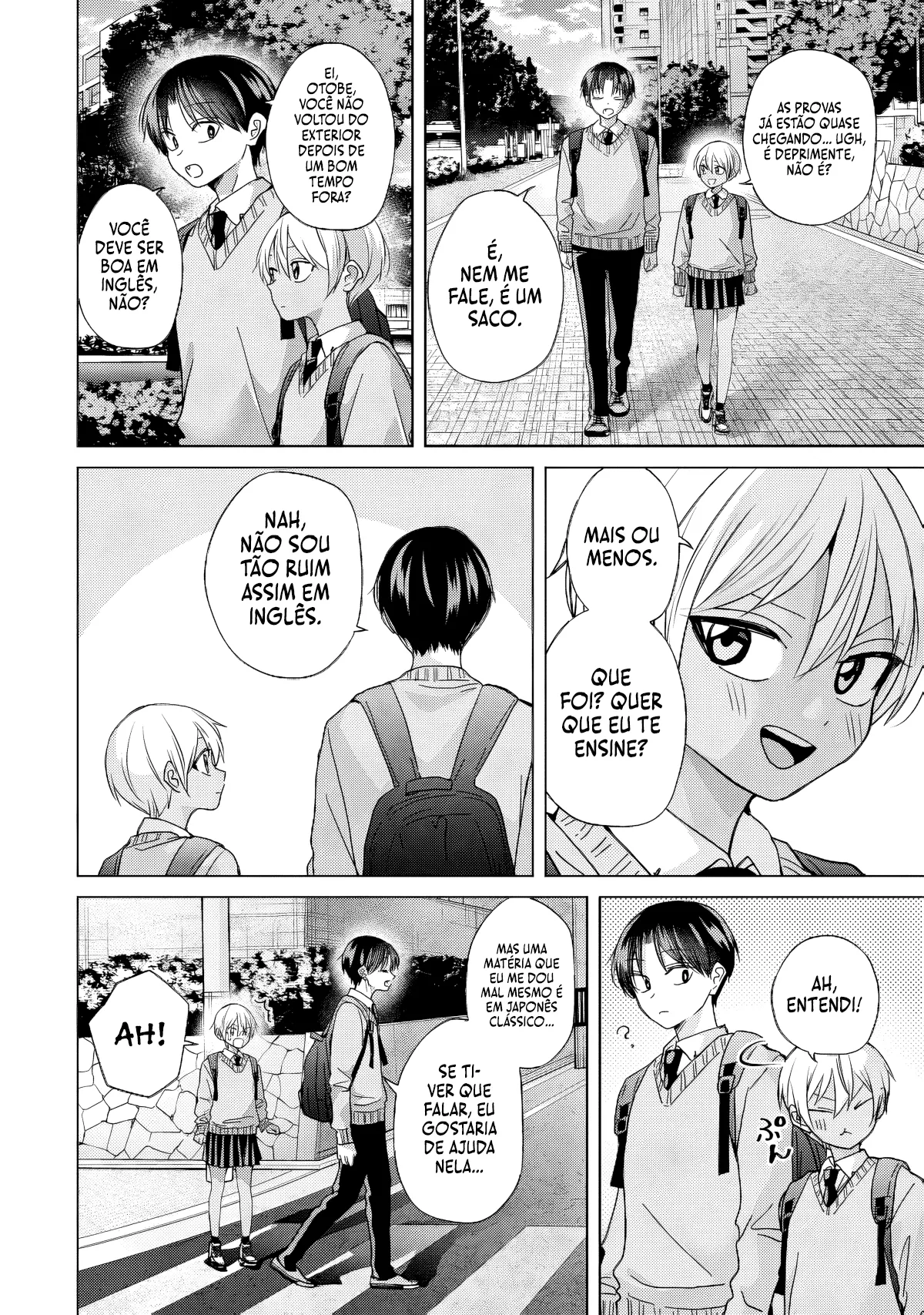 Kusunoki Fracassou em Estrear no Ensino Médio Capitulo 44 Pagina 15