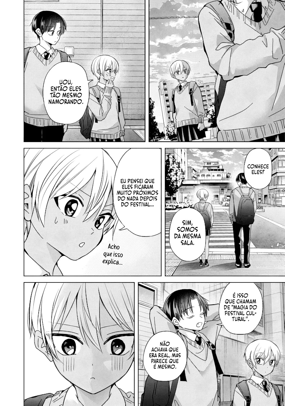 Kusunoki Fracassou em Estrear no Ensino Médio Capitulo 44 Pagina 17