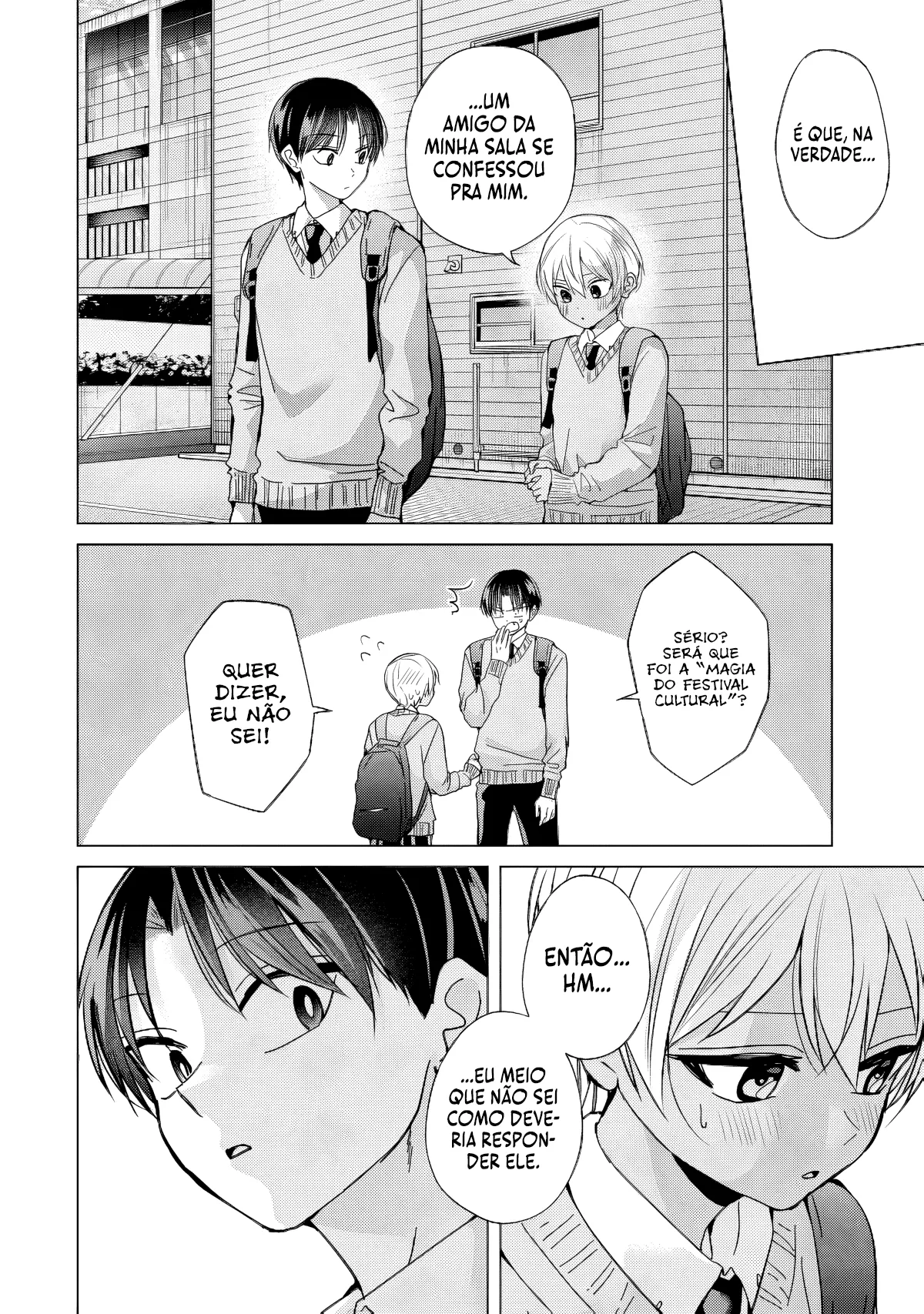 Kusunoki Fracassou em Estrear no Ensino Médio Capitulo 44 Pagina 19