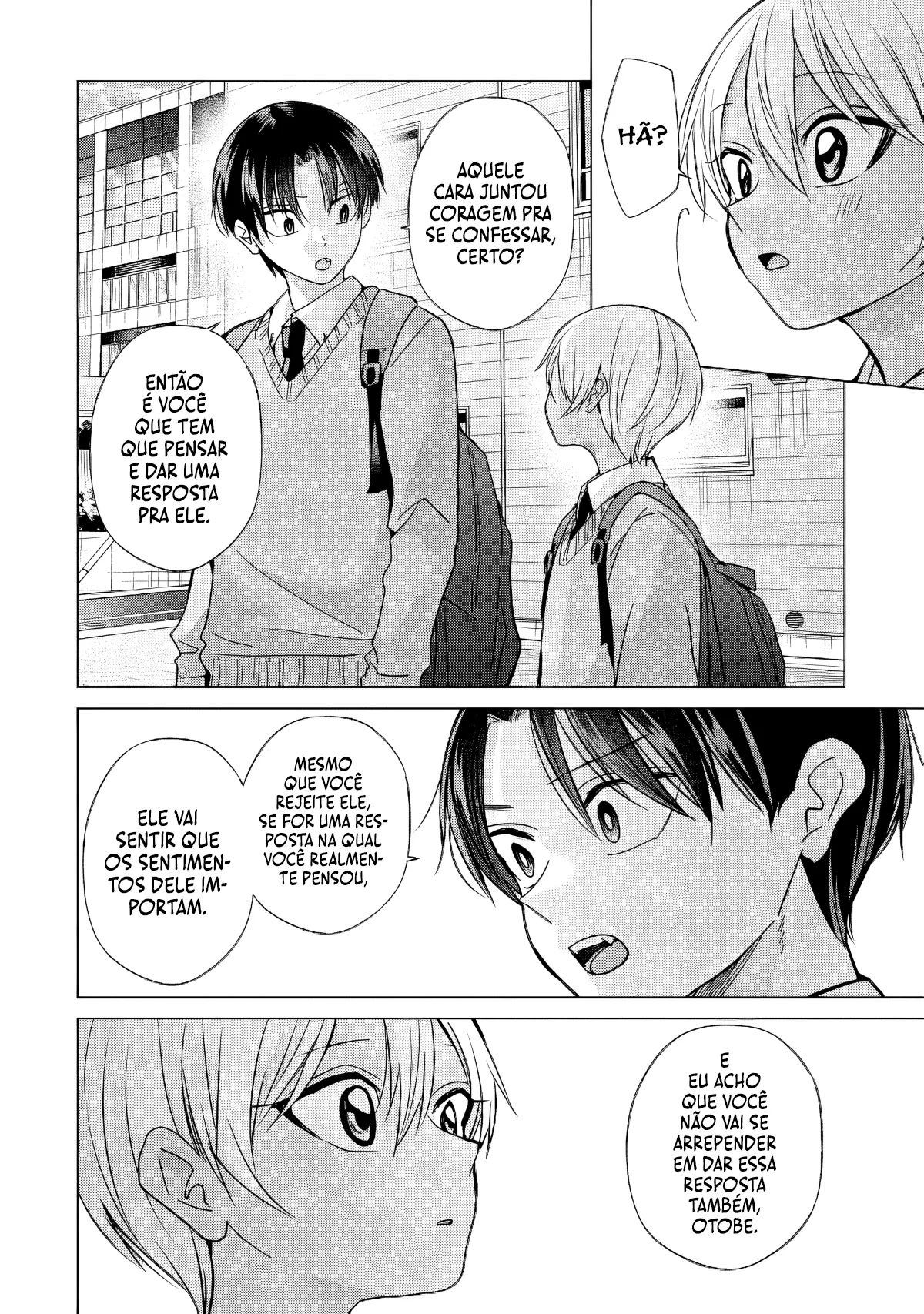 Kusunoki Fracassou em Estrear no Ensino Médio Capitulo 44 Pagina 23