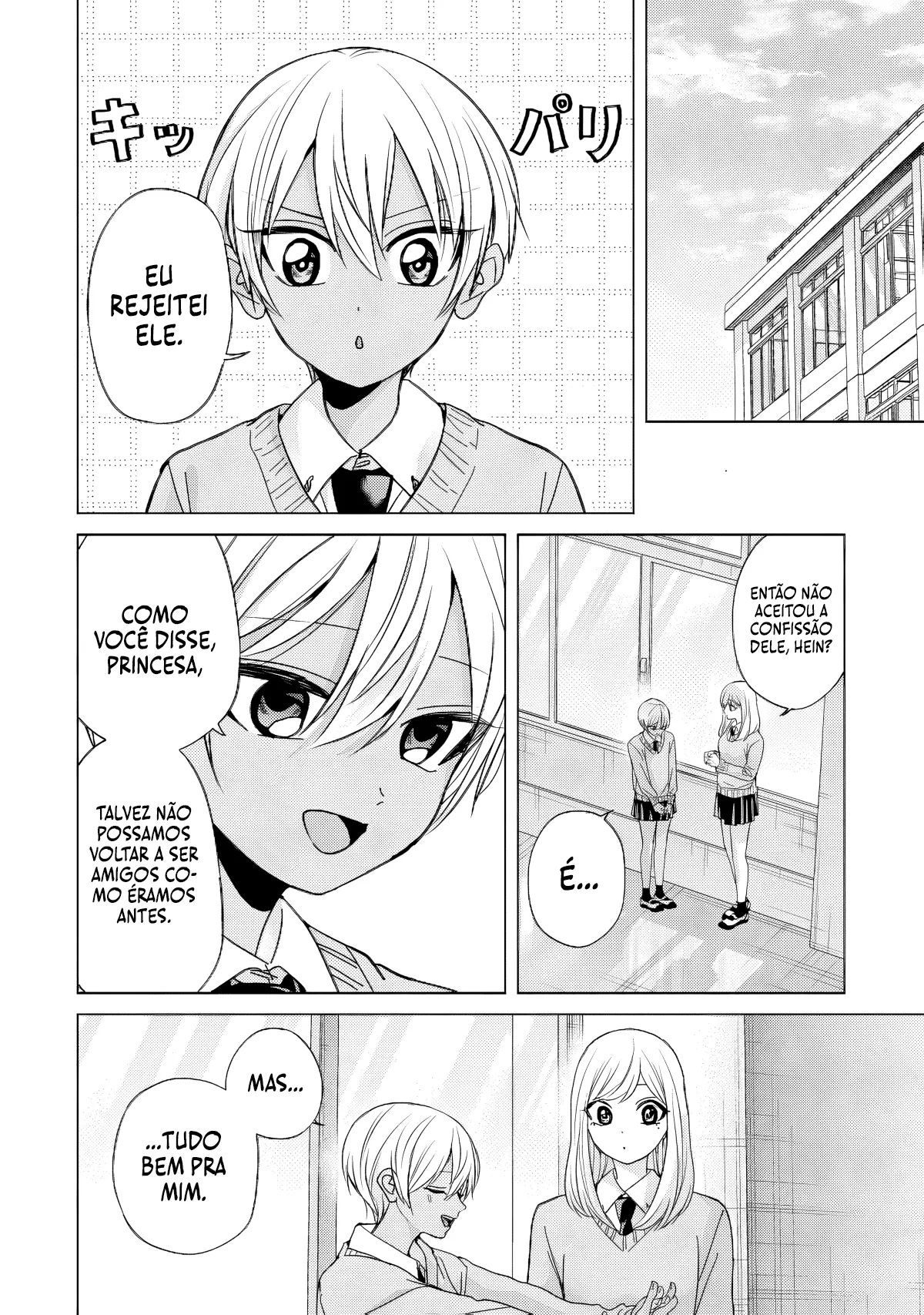 Kusunoki Fracassou em Estrear no Ensino Médio Capitulo 44 Pagina 27