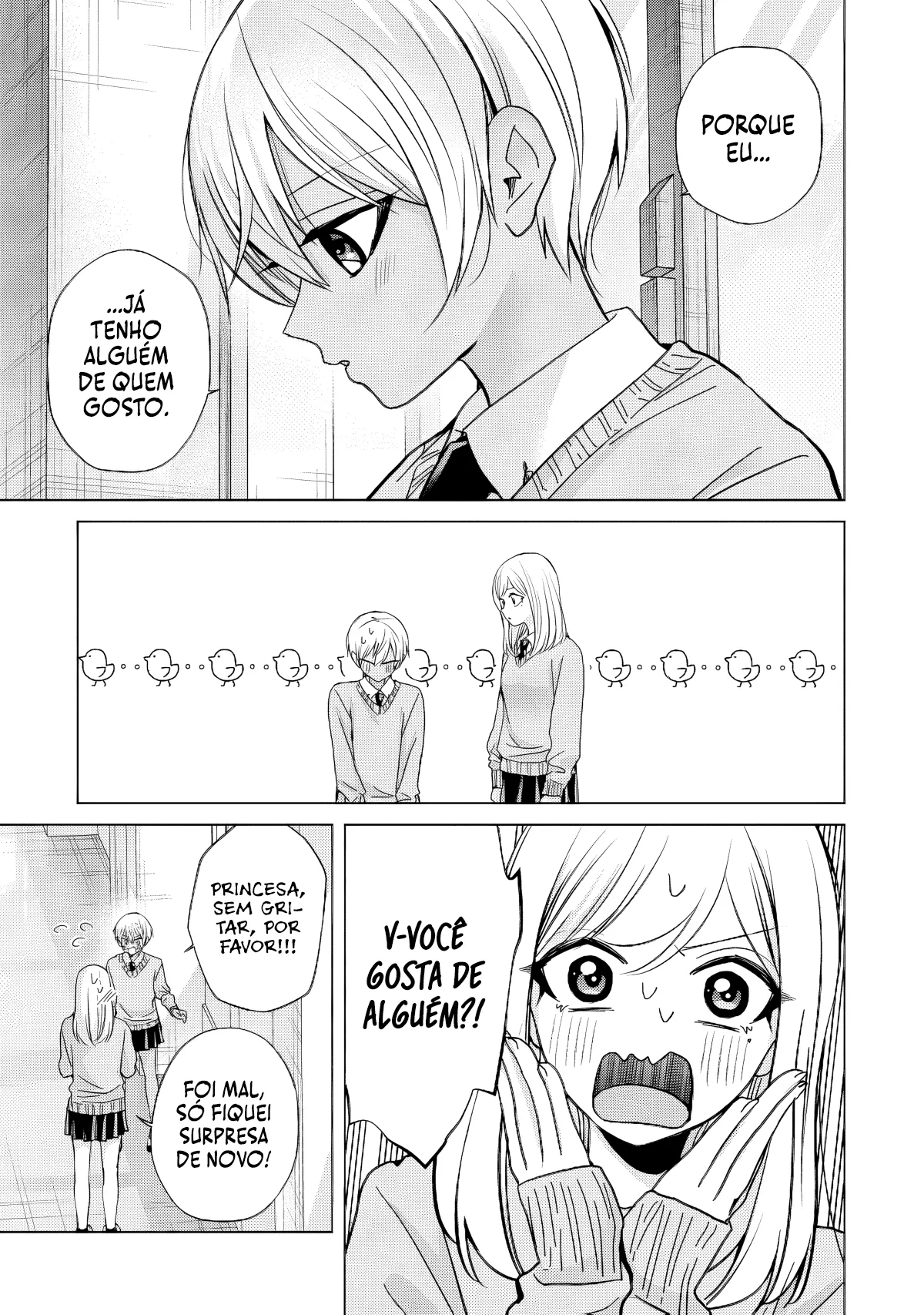 Kusunoki Fracassou em Estrear no Ensino Médio Capitulo 44 Pagina 28