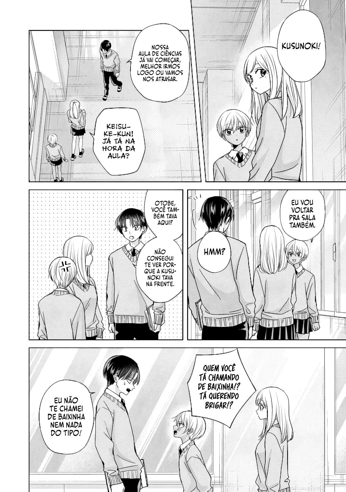 Kusunoki Fracassou em Estrear no Ensino Médio Capitulo 44 Pagina 31