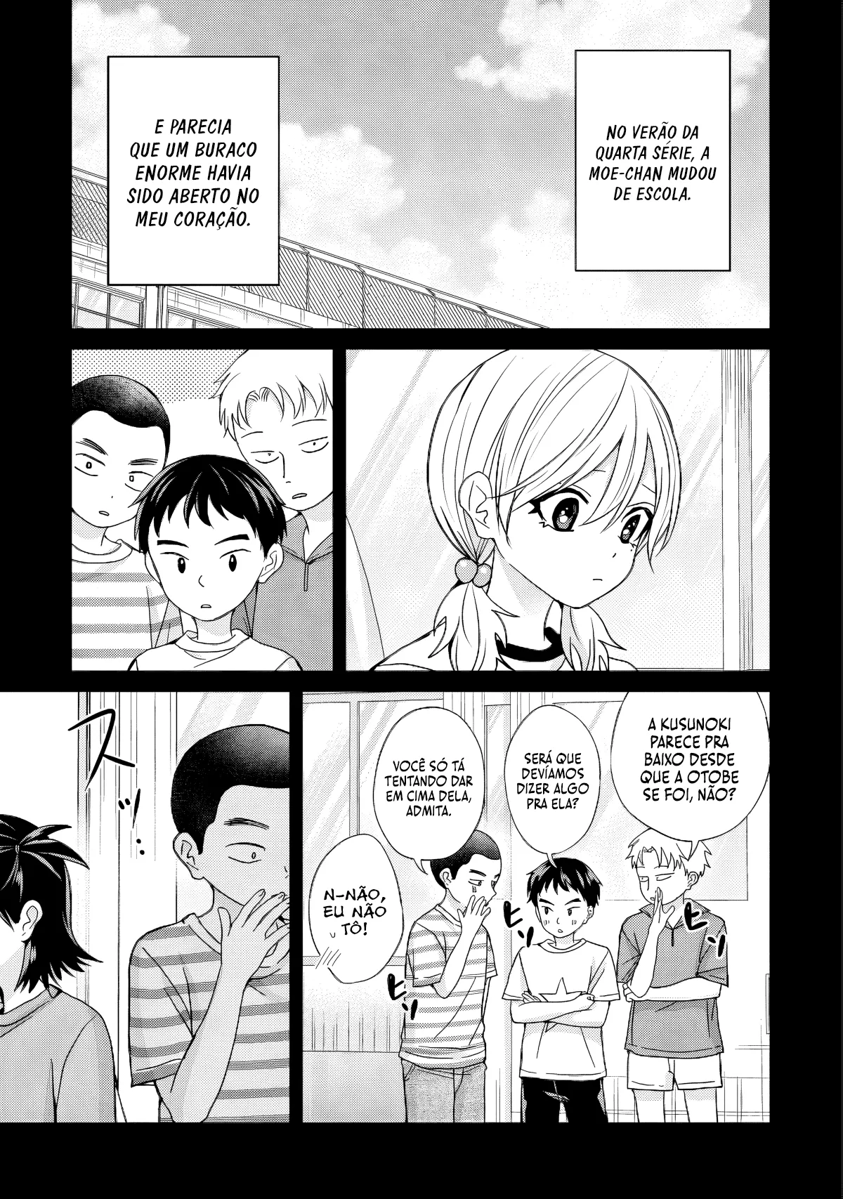 Kusunoki Fracassou em Estrear no Ensino Médio Capitulo 45 Pagina 4