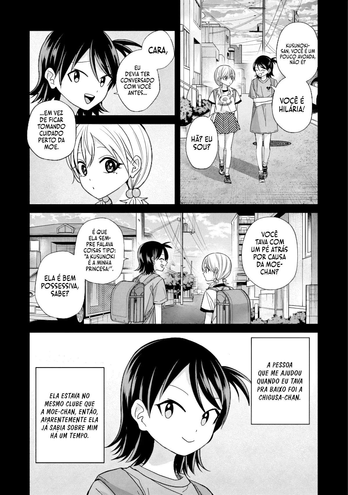 Kusunoki Fracassou em Estrear no Ensino Médio Capitulo 45 Pagina 6