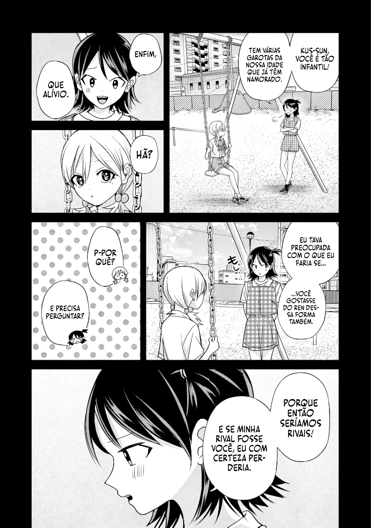 Kusunoki Fracassou em Estrear no Ensino Médio Capitulo 45 Pagina 14