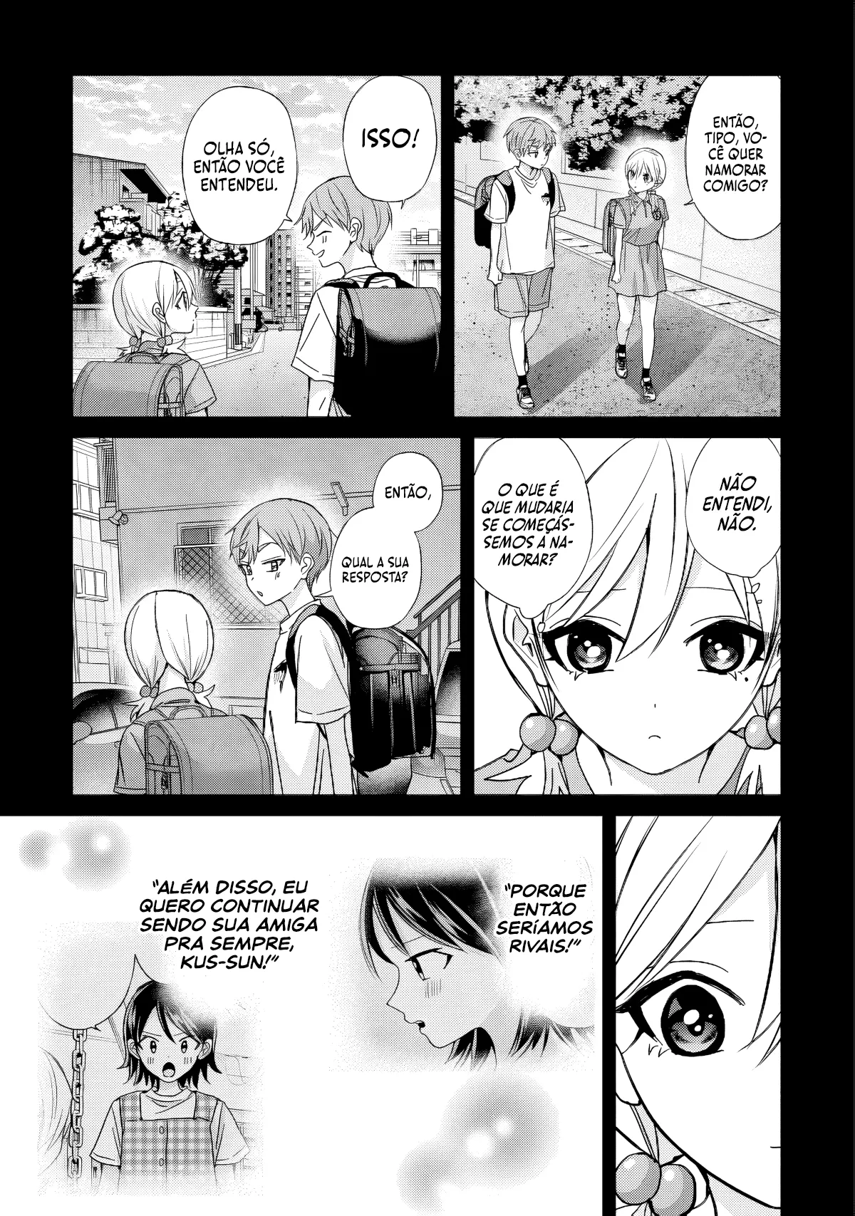 Kusunoki Fracassou em Estrear no Ensino Médio Capitulo 45 Pagina 18
