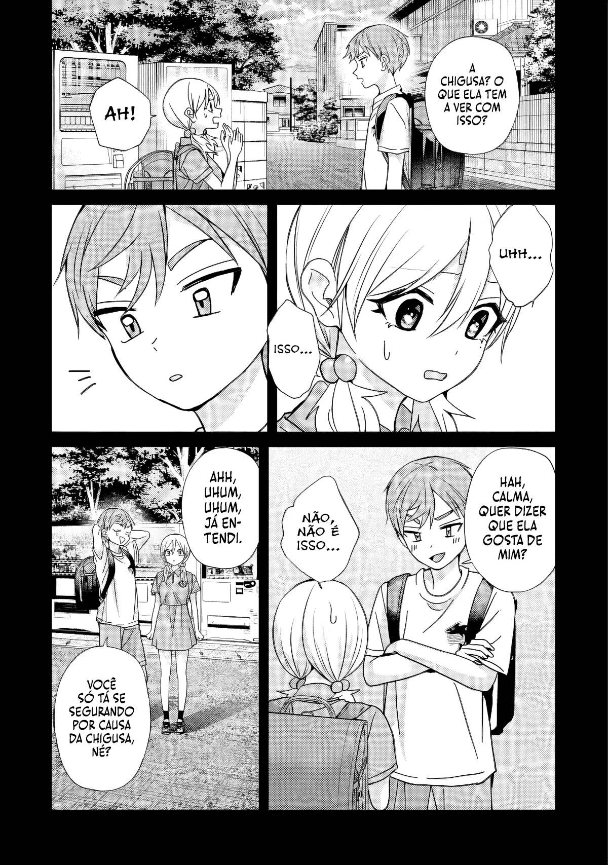 Kusunoki Fracassou em Estrear no Ensino Médio Capitulo 45 Pagina 21