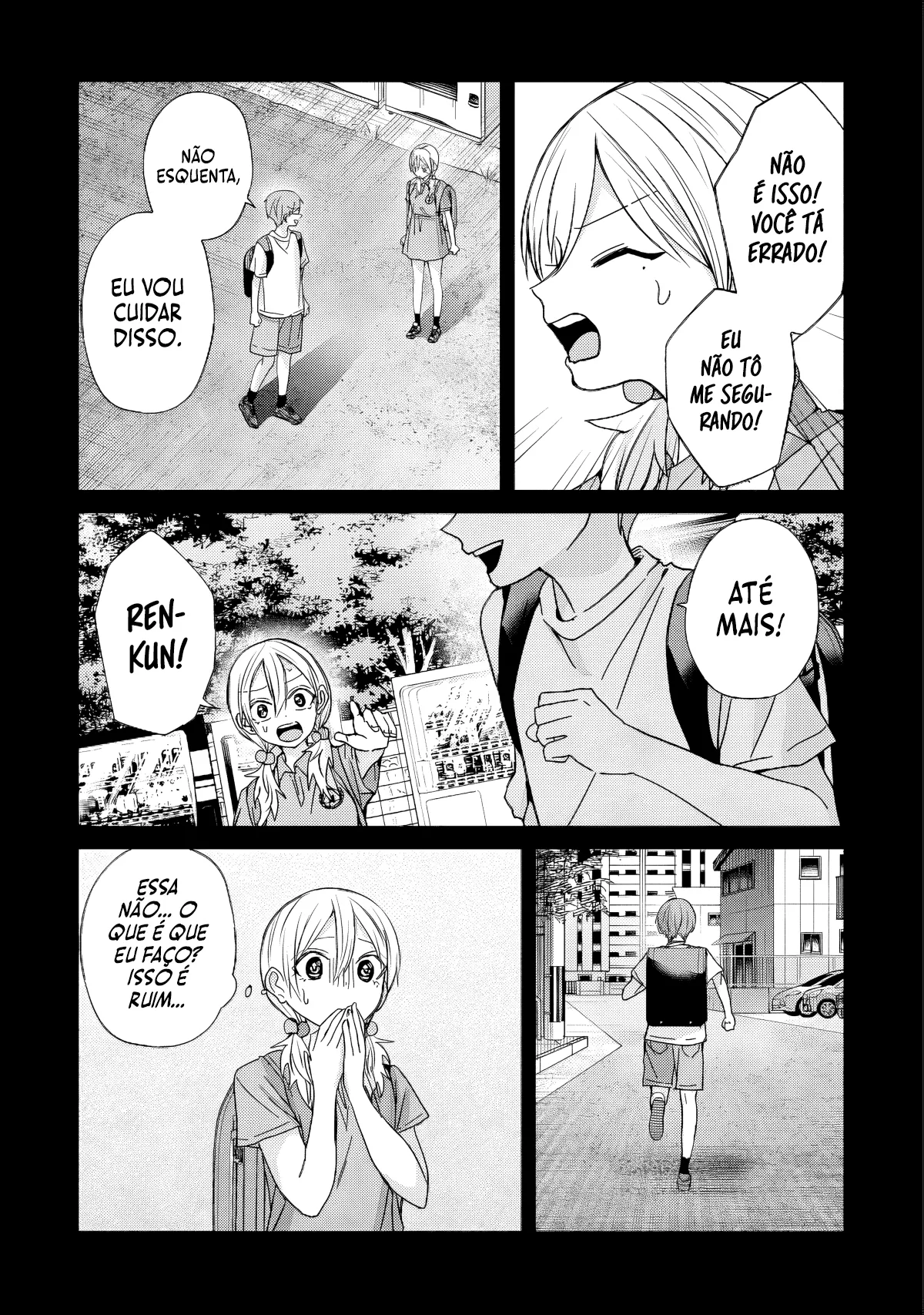 Kusunoki Fracassou em Estrear no Ensino Médio Capitulo 45 Pagina 22