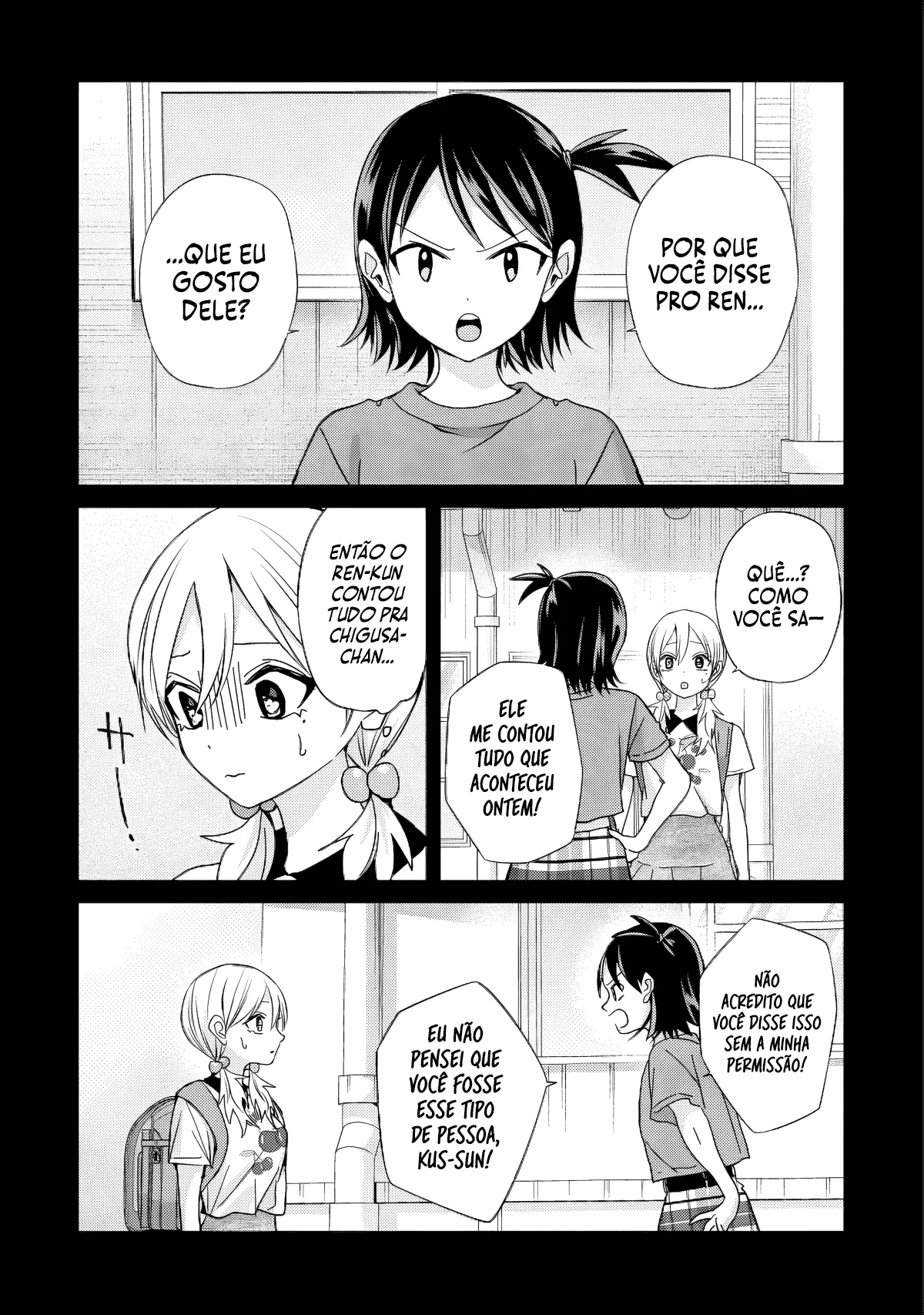 Kusunoki Fracassou em Estrear no Ensino Médio Capitulo 45 Pagina 24