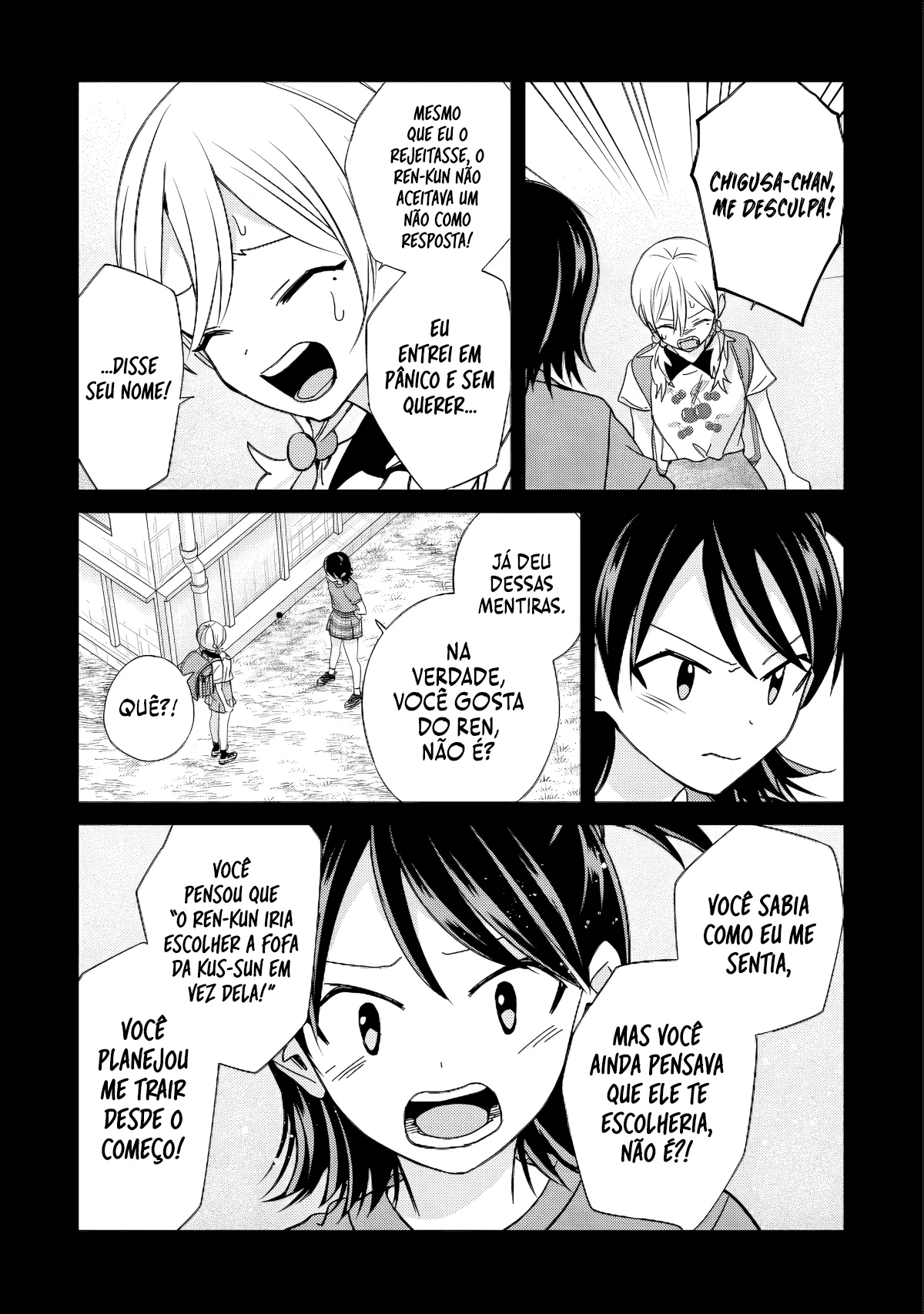 Kusunoki Fracassou em Estrear no Ensino Médio Capitulo 45 Pagina 25