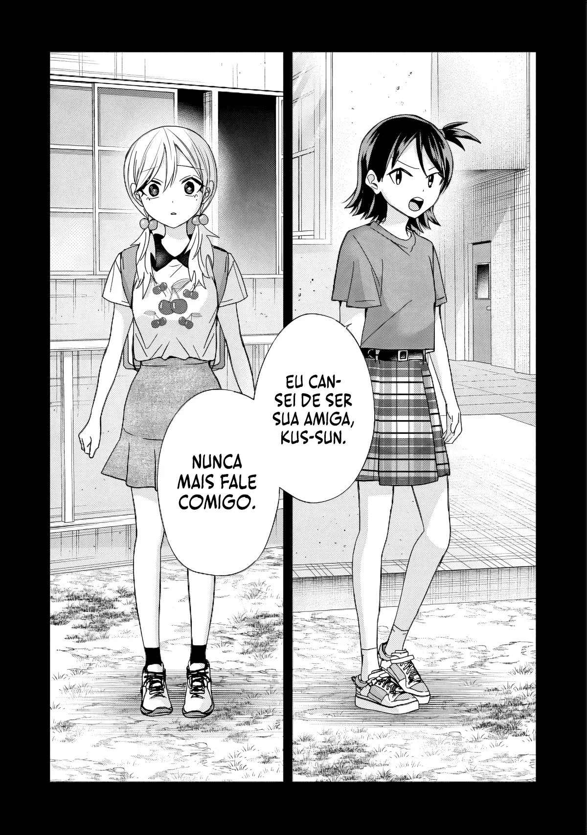 Kusunoki Fracassou em Estrear no Ensino Médio Capitulo 45 Pagina 27