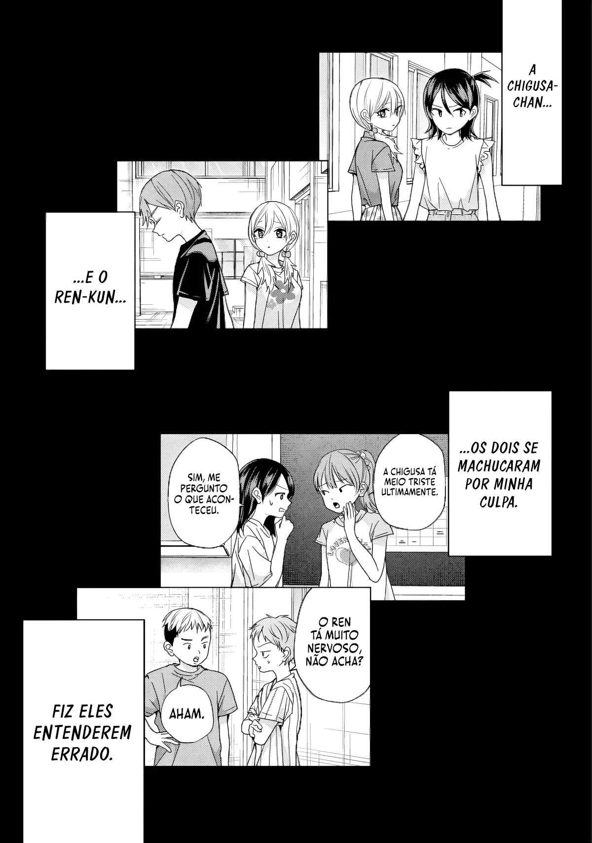 Kusunoki Fracassou em Estrear no Ensino Médio Capitulo 45 Pagina 32