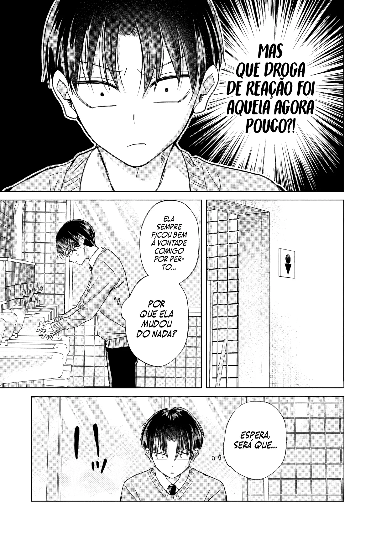 Kusunoki Fracassou em Estrear no Ensino Médio Capitulo 46 Pagina 8