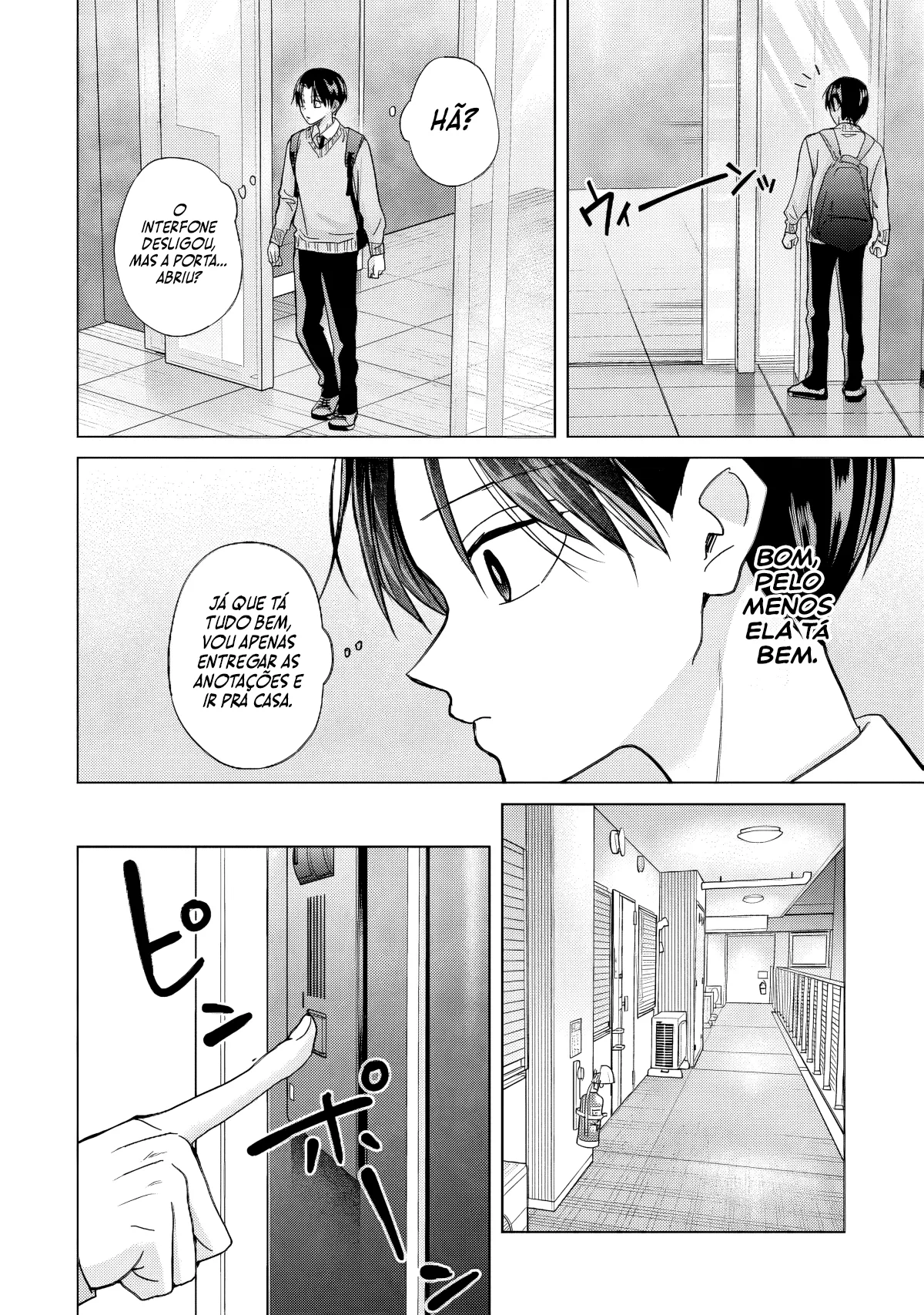 Kusunoki Fracassou em Estrear no Ensino Médio Capitulo 46 Pagina 23