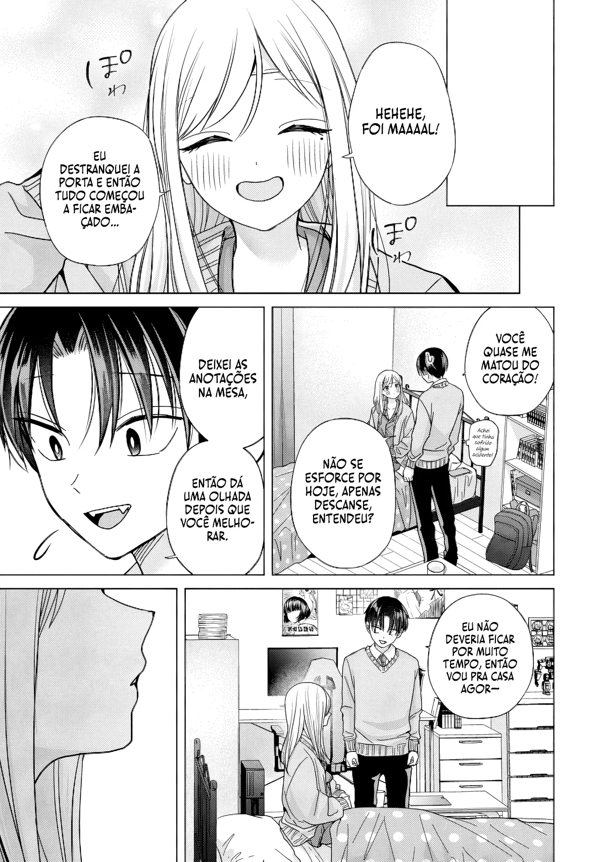 Kusunoki Fracassou em Estrear no Ensino Médio Capitulo 46 Pagina 26