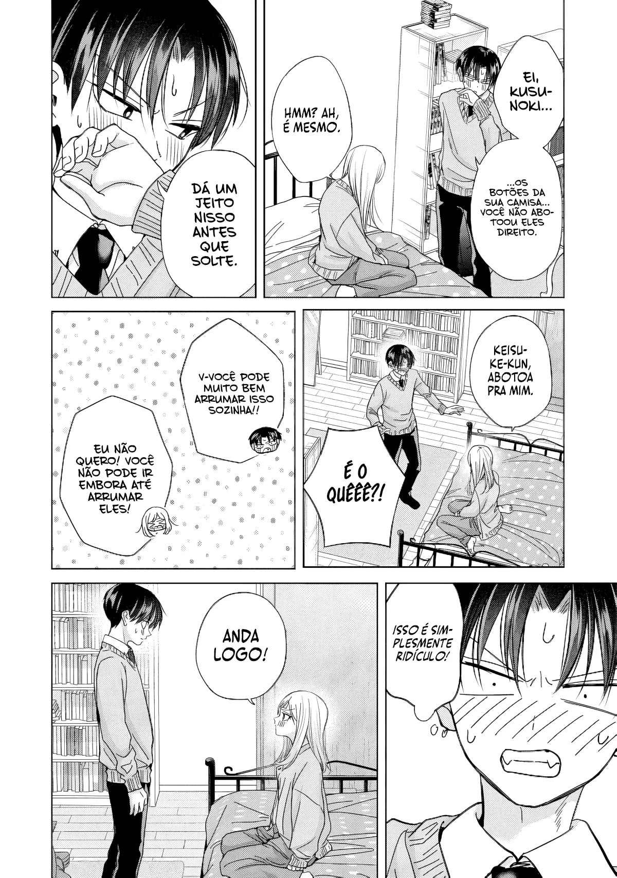 Kusunoki Fracassou em Estrear no Ensino Médio Capitulo 46 Pagina 29