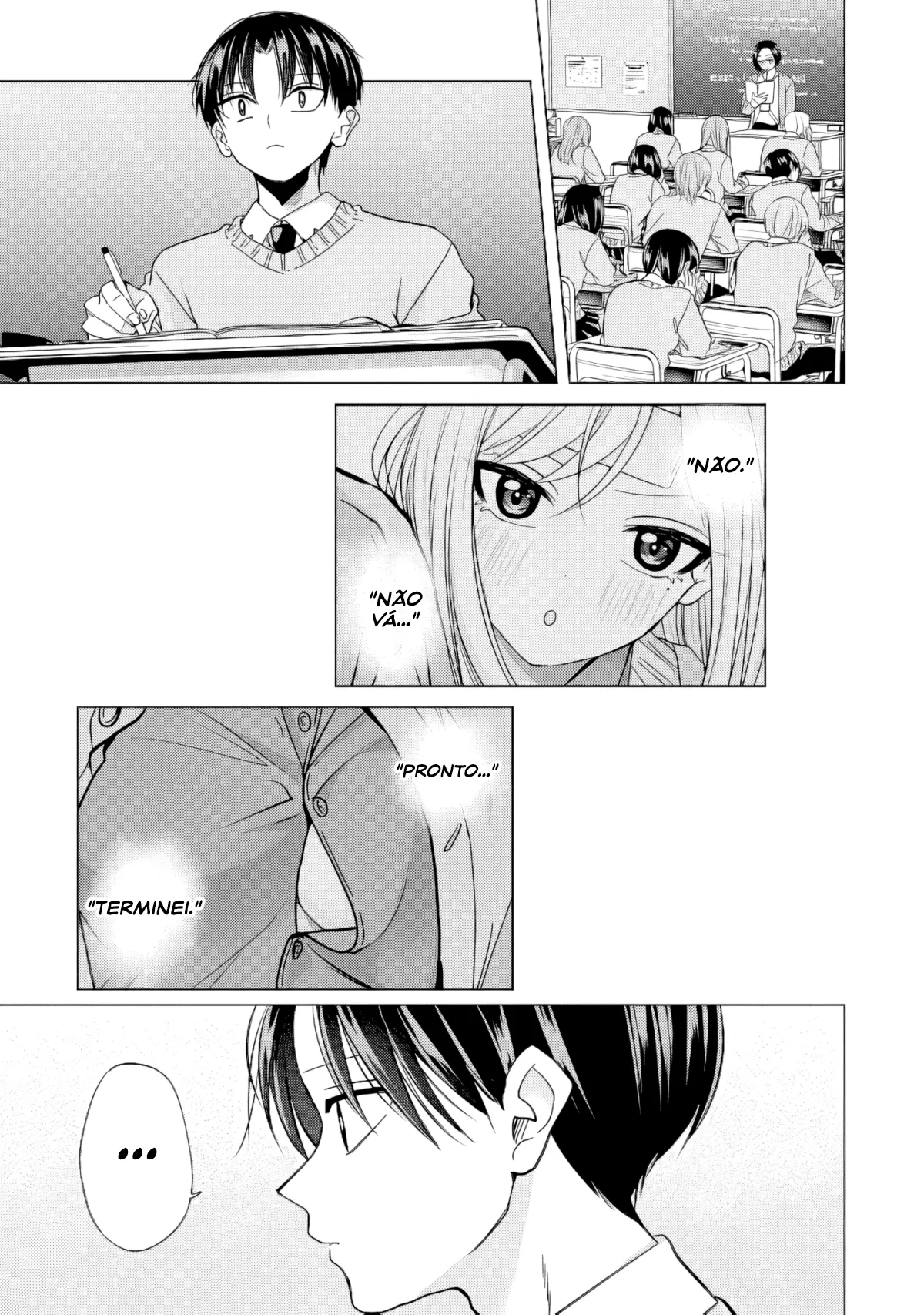 Kusunoki Fracassou em Estrear no Ensino Médio Capitulo 47 Pagina 4