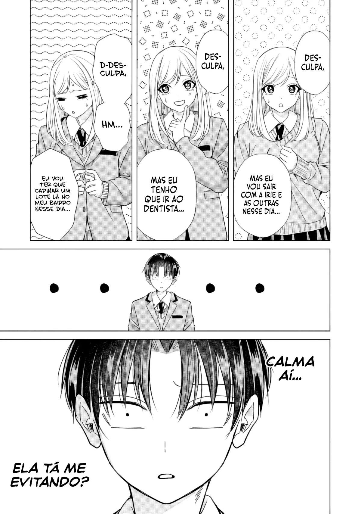 Kusunoki Fracassou em Estrear no Ensino Médio Capitulo 47 Pagina 10