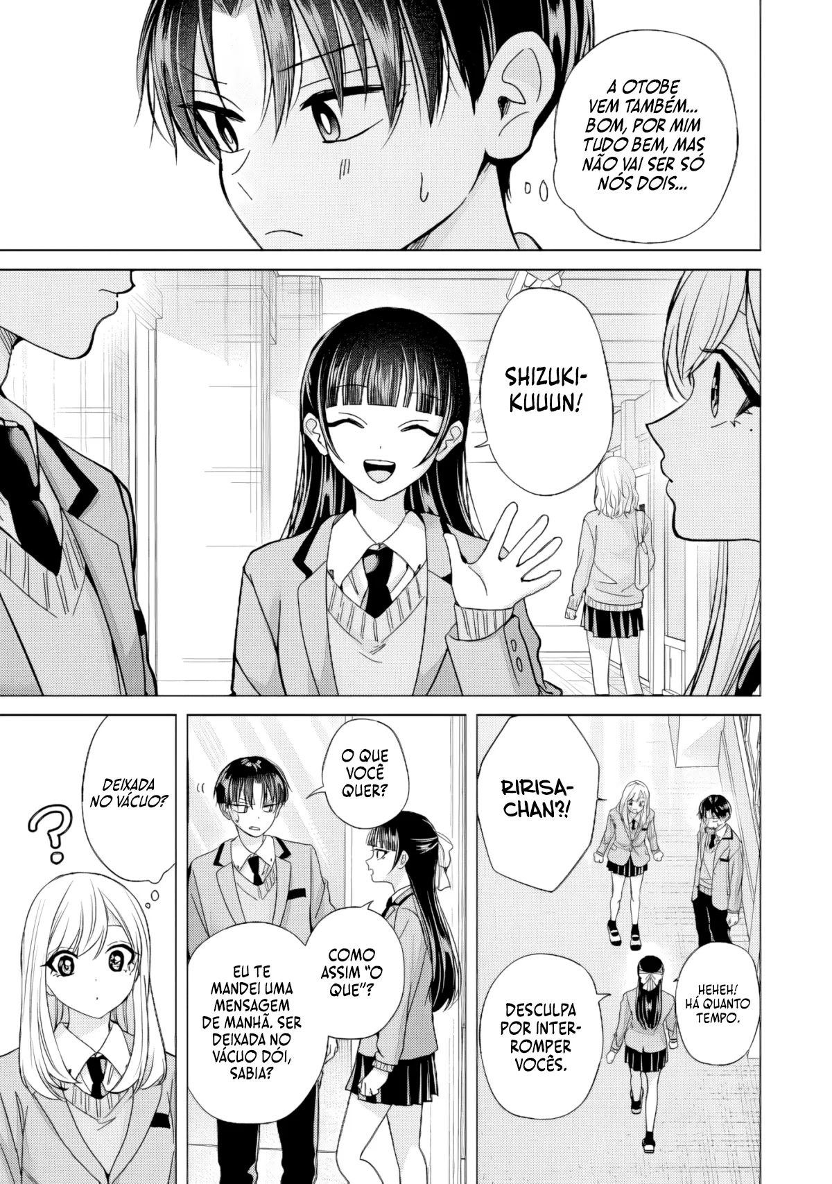 Kusunoki Fracassou em Estrear no Ensino Médio Capitulo 47 Pagina 14